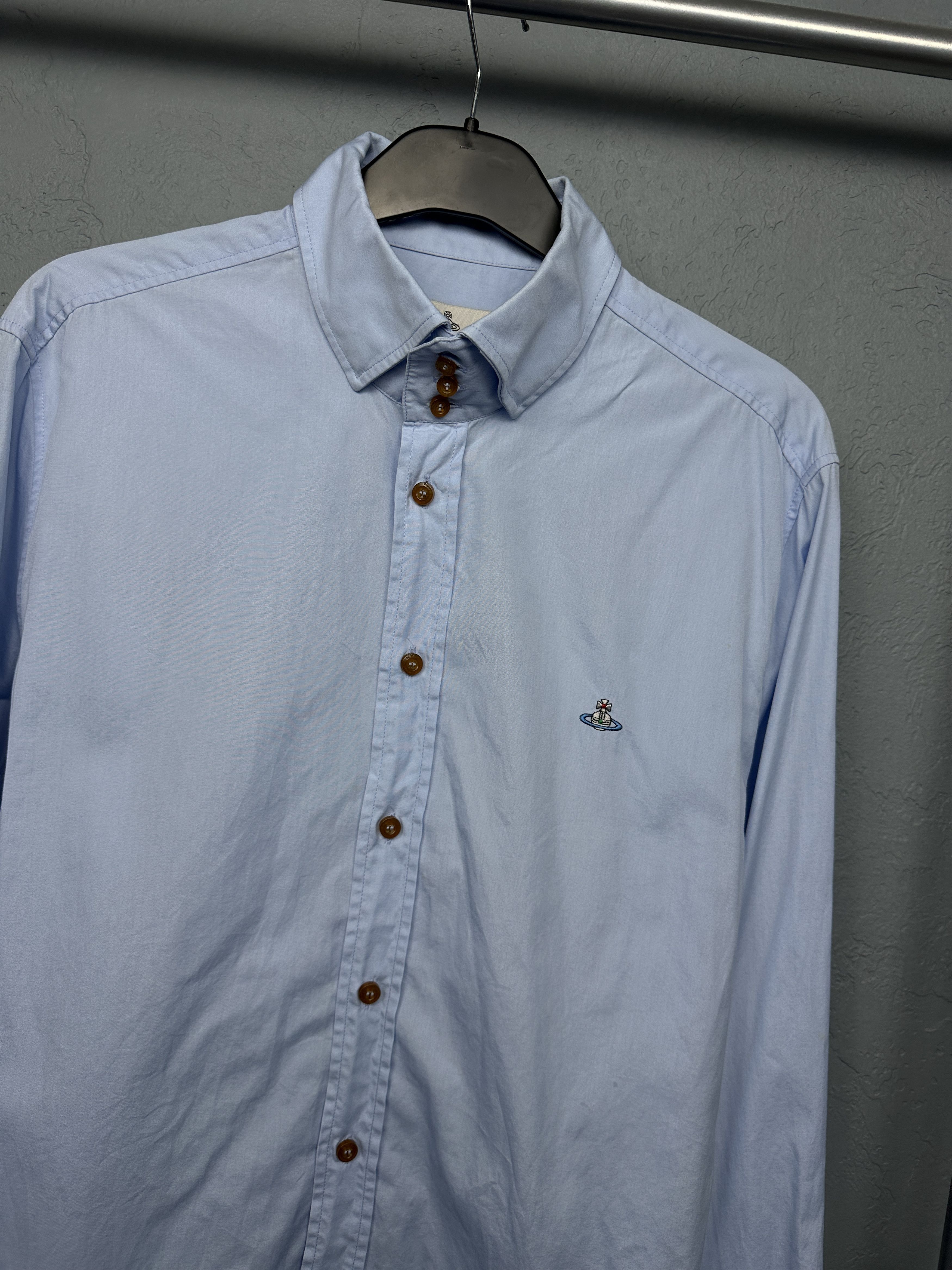 Vivienne Westwood Vivienne Westwood Mens Long Sleeve Shirt Size US L / EU 52-54 / 3 - 2 Thumbnail