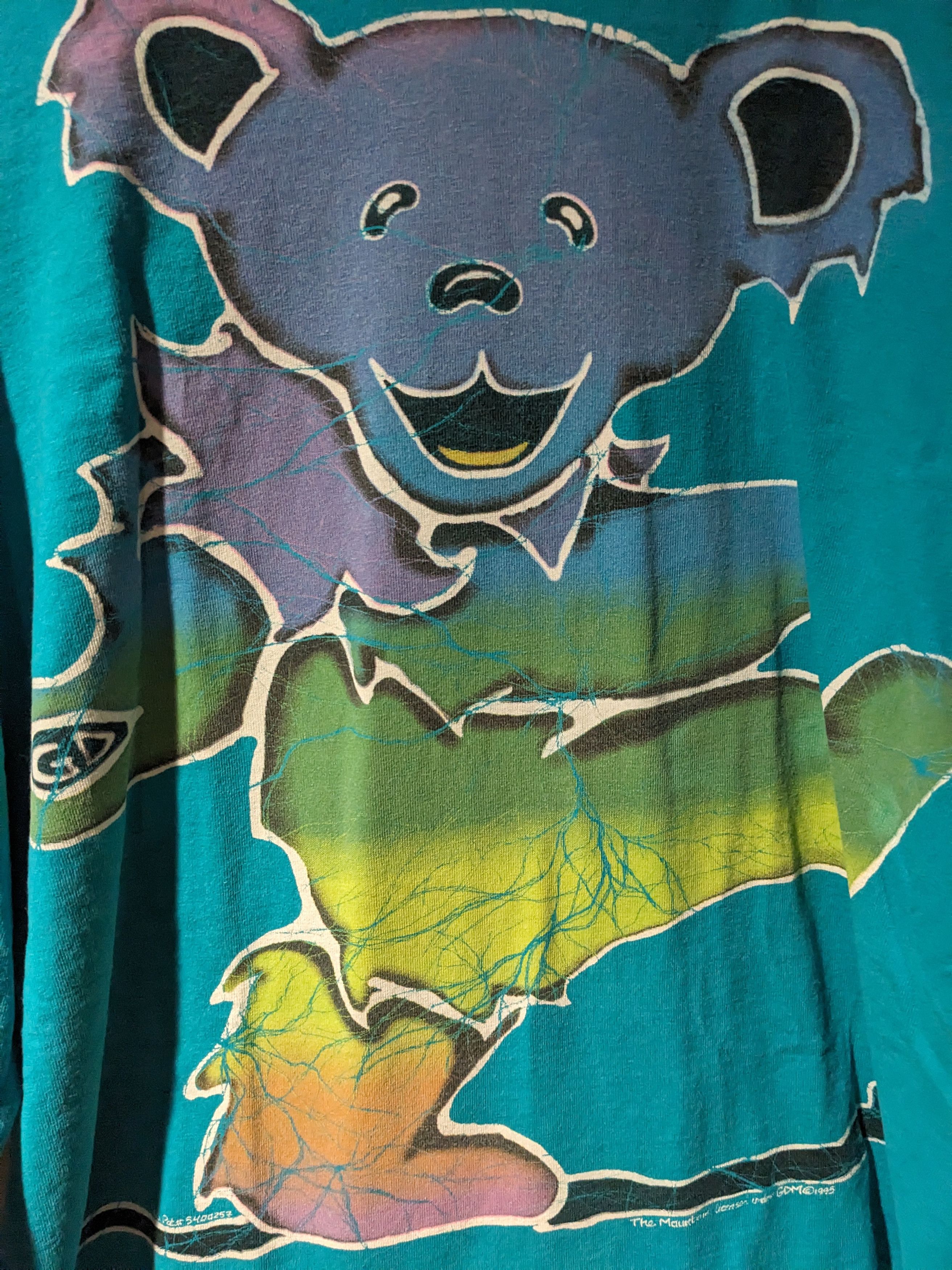 Brockum × Grateful Dead × Vintage Vintage 1995 Grateful Dead Dancing Bears Long-Sleeve T-Shirt Size US L / EU 52-54 / 3 - 2 Thumbnail