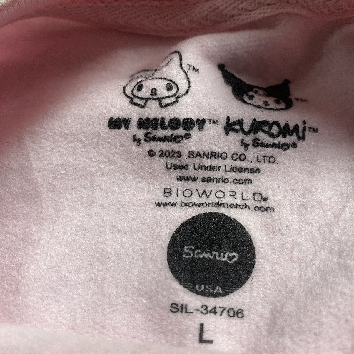 Anime × Cartoon Network Sanrio Kuromi x My Melody Japanese Cartoon Anime Crewneck Size US M / EU 48-50 / 2 - 4 Thumbnail