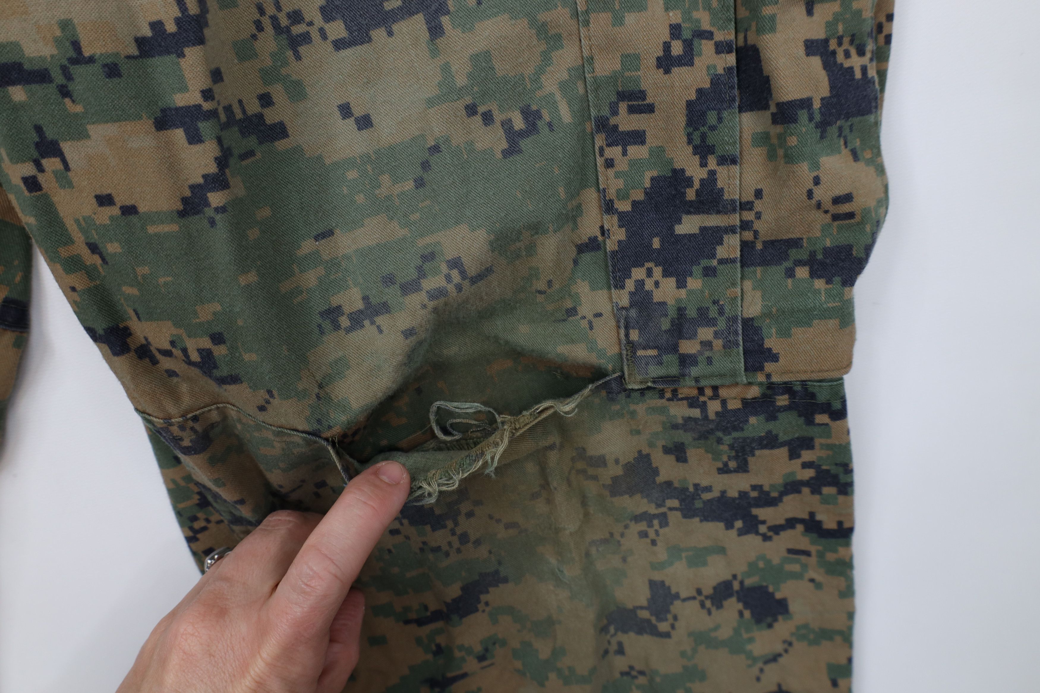 Vintage Vintage Y2K 2001 USGI USMC Marpat Camouflage Cargo Pants USA Size US 34 / EU 50 - 6 Thumbnail