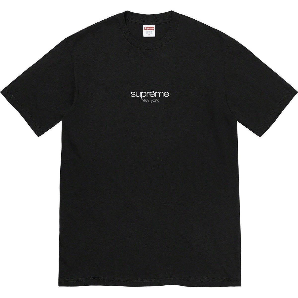 Supreme Supreme Classic Logo Tee Black XXL SS22 Size US XXL / EU 58 / 5 - 1 Thumbnail