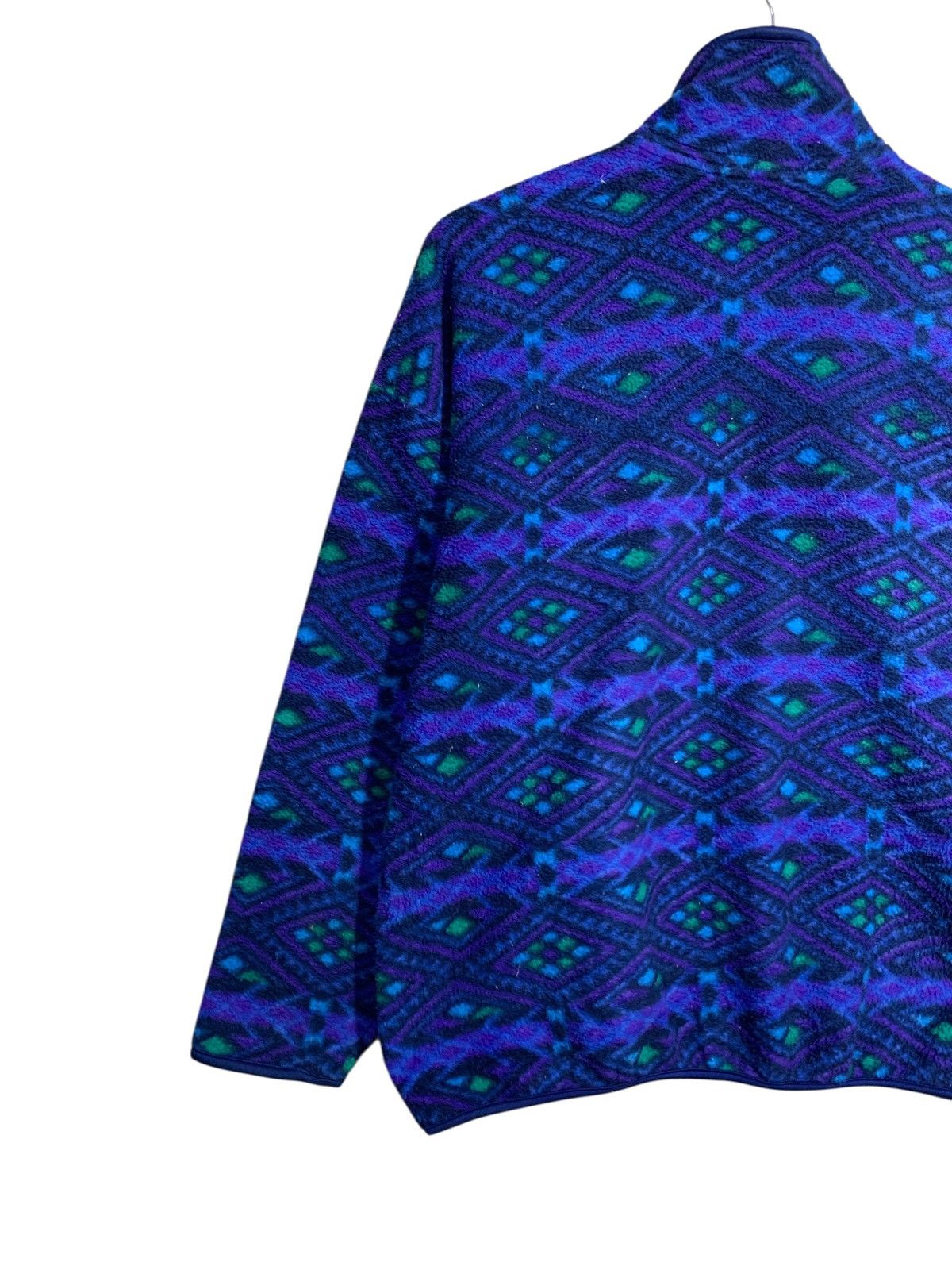Woolrich Woolen Mills 🔥Vintage Woolrich Aztec Diamond Snap T Jacket Size US M / EU 48-50 / 2 - 6 Thumbnail