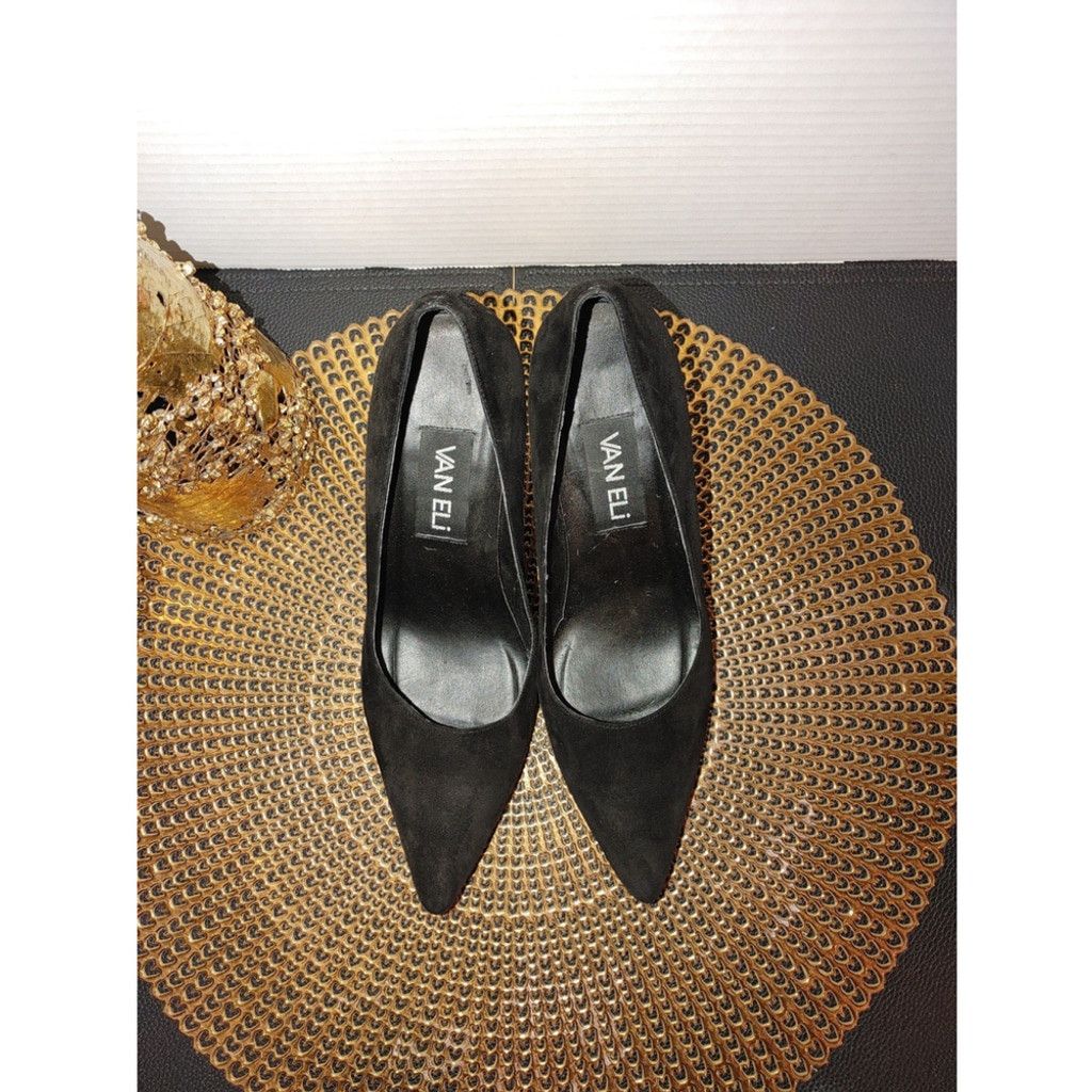 VANELI VANELi Dorcet Suede Heels Size 6.5M Size US 6.5 / IT 36.5 - 3 Thumbnail