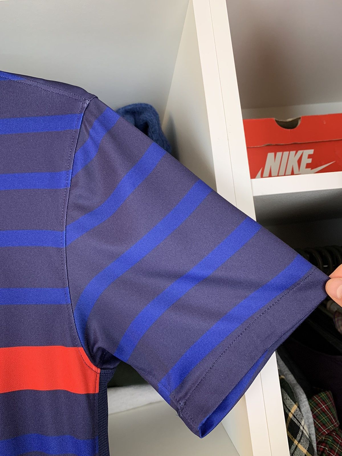 Nike Nike France 2020 2021 Home Football Shirt Soccer Jersey Size US XS / EU 42 / 0 - 8 Thumbnail