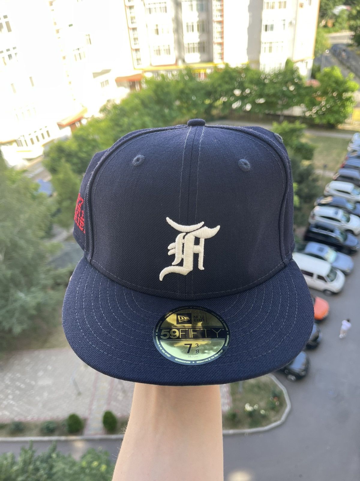 NEW ERA × FEAR OF GOD 7 3/8- キャップ New Era Fear Of God 7 3 8 | Grailed