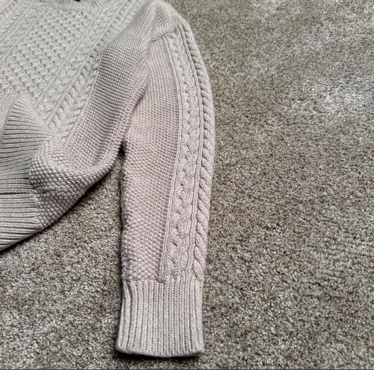 Mango MANGO “ROPE WEAVE” KNIT SWEATER Size S / US 4 / IT 40 - 3 Thumbnail