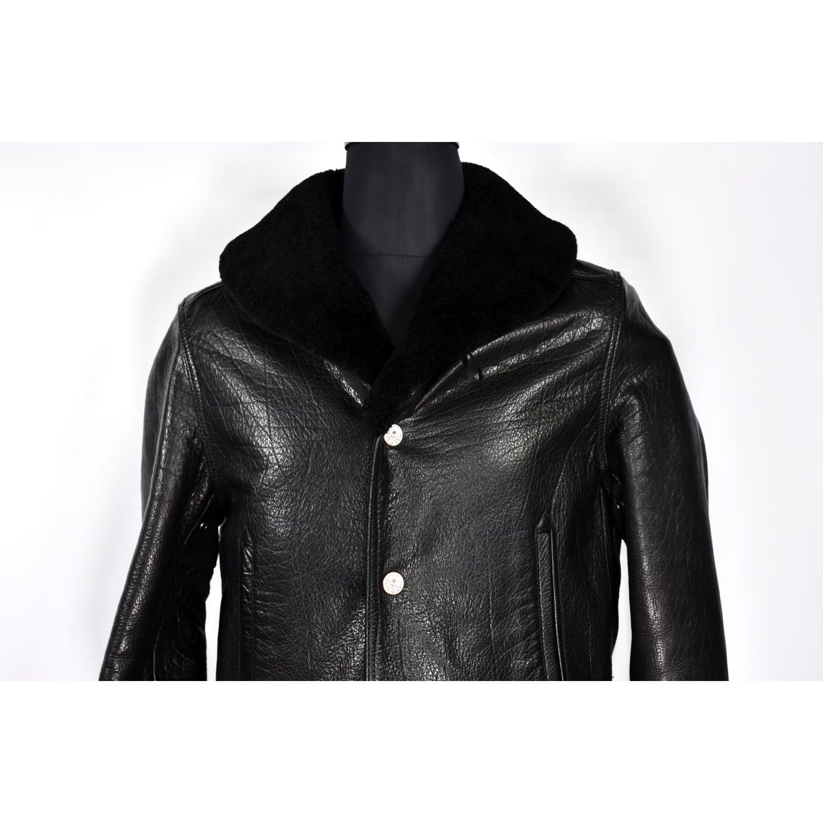 Levi's Levi's RED Leather Black Coat Wool Lining Men's Winter Jacket M Black Leather Wool Lining Jacket Mens M jacket coat Size US M / EU 48-50 / 2 - 2 Thumbnail