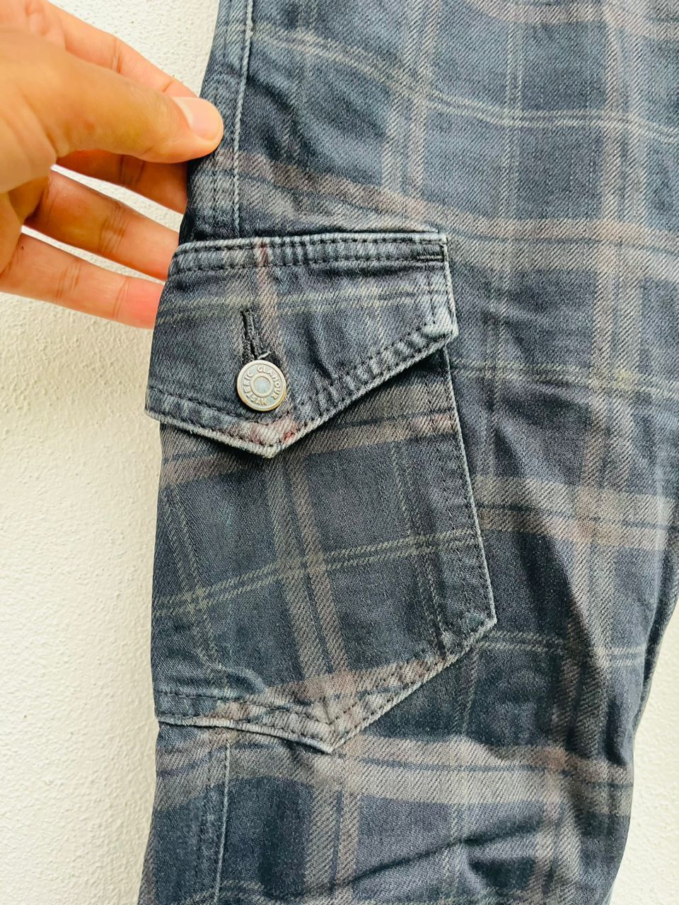 Hysteric Glamour Vintage HYSTERIC GLAMOUR Denim Trucker Size 31" - 7 Thumbnail