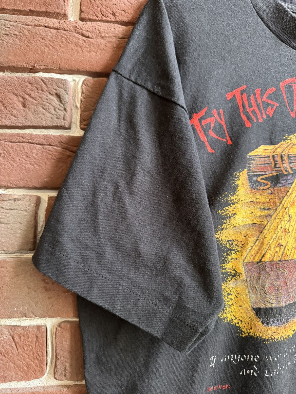 Vintage Vintage 90s Epistles Jesus Christ Cross Try This On Tee XL Size US XL / EU 56 / 4 - 4 Thumbnail