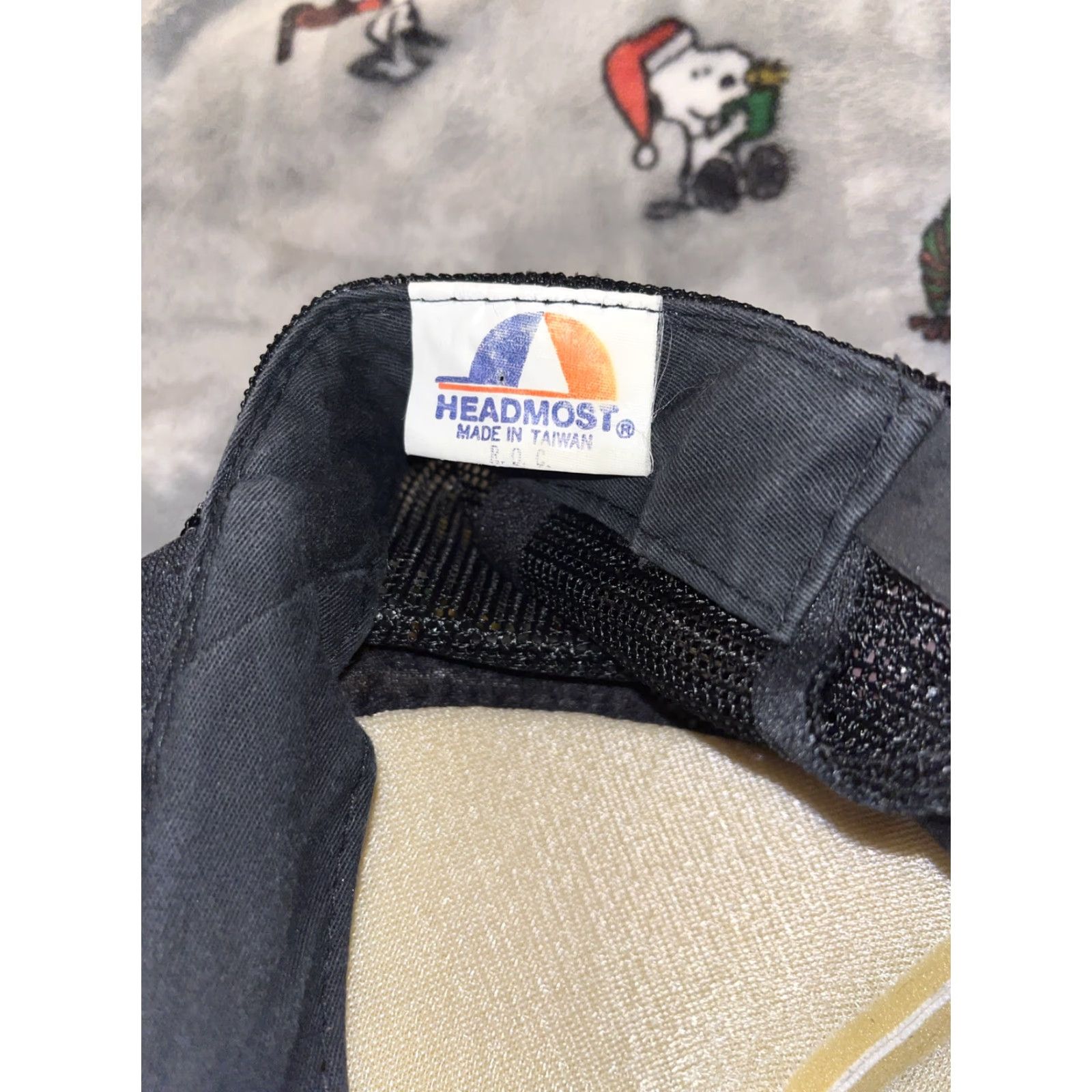 Paradise VINTAGE Headmost Trucker Hat Men One Size Black & White Amish Horse & Buggy Snapback Adjustable Breathable Lightweight Style: Trucker Hat Size ONE SIZE - 6 Thumbnail