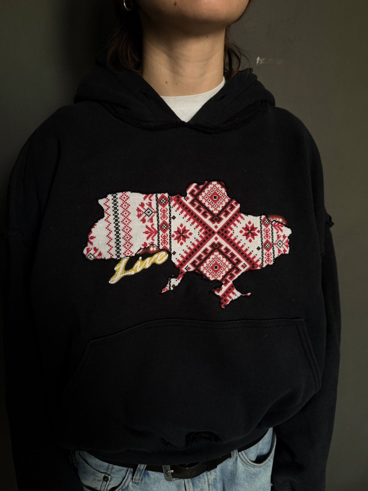 Handmade Hoodie Ukraine Size US M / EU 48-50 / 2 - 2 Thumbnail