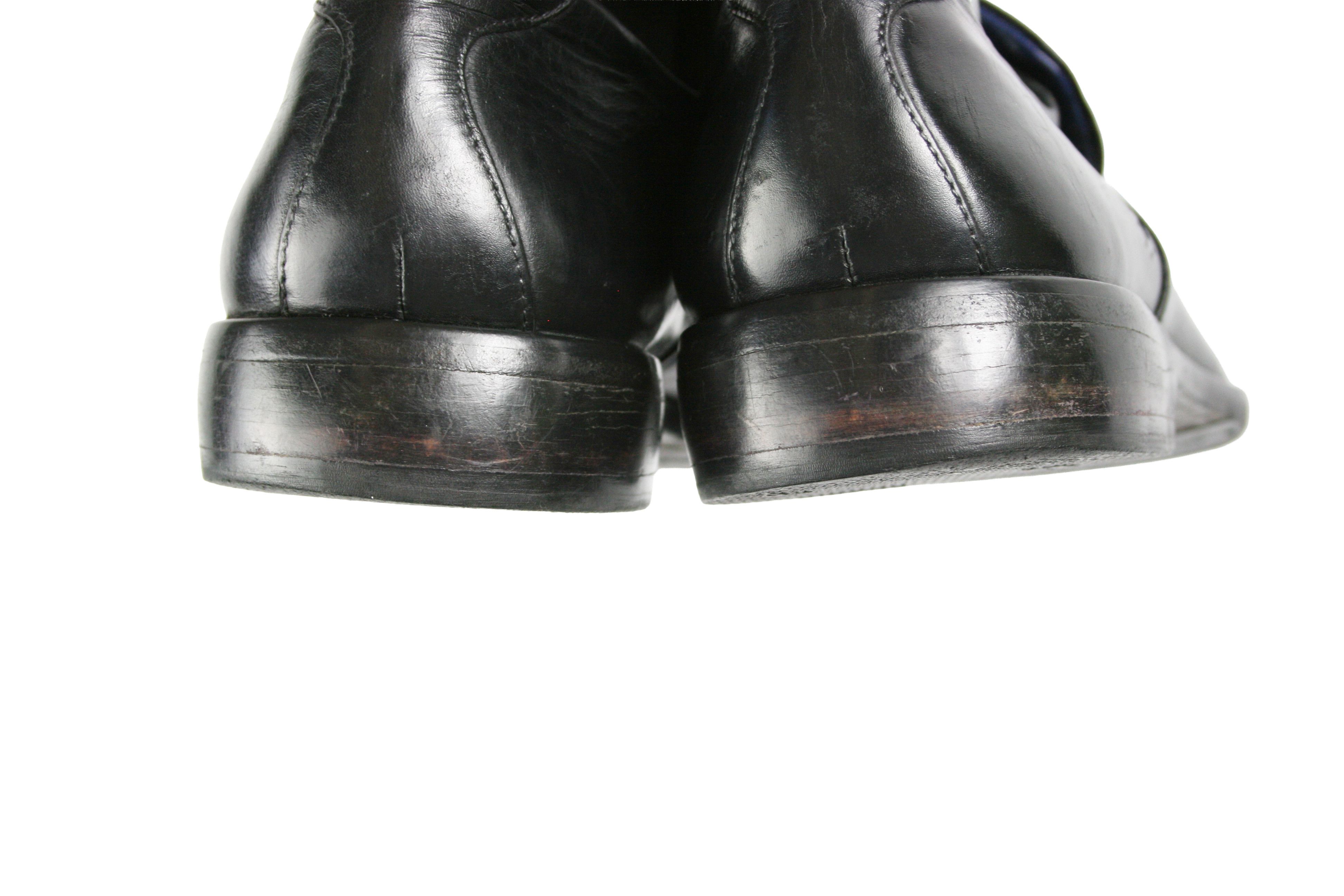 Kenzo 00S Avant Garde Y2K Chisel Toe Leather Loafers Shoes Vintage Size US 8 / EU 41 - 12 Thumbnail