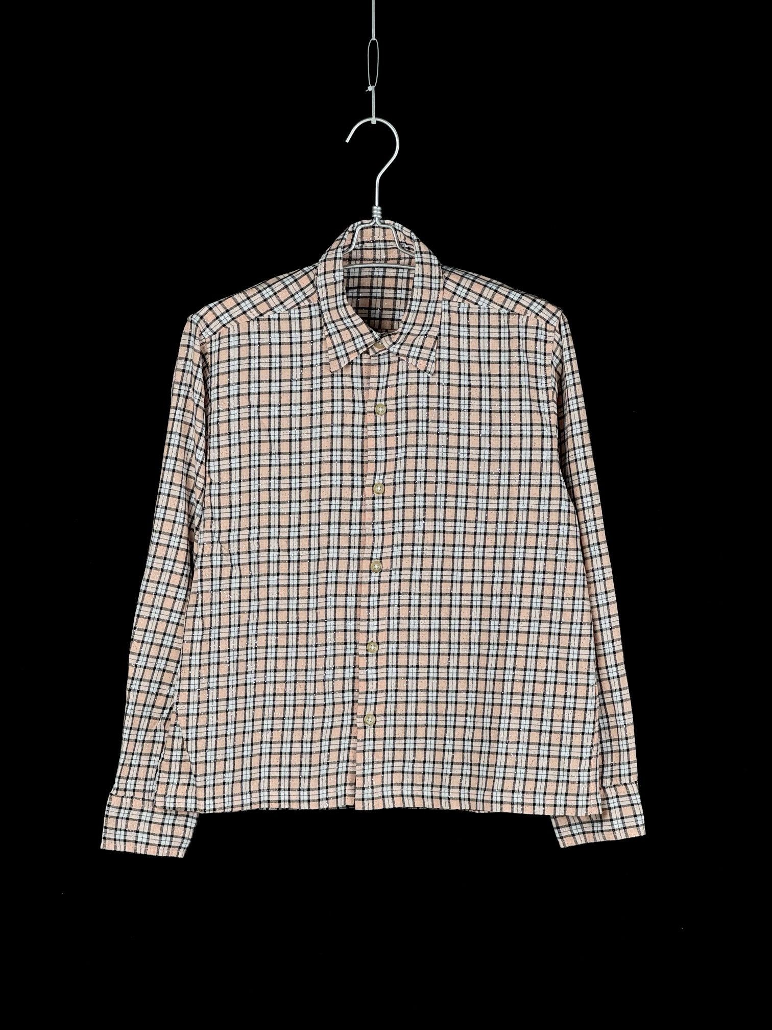 Beams Plus FUTURE ARCHIVE Glitter Nelcheck Shirt Size US S / EU 44-46 / 1 - 1 Thumbnail