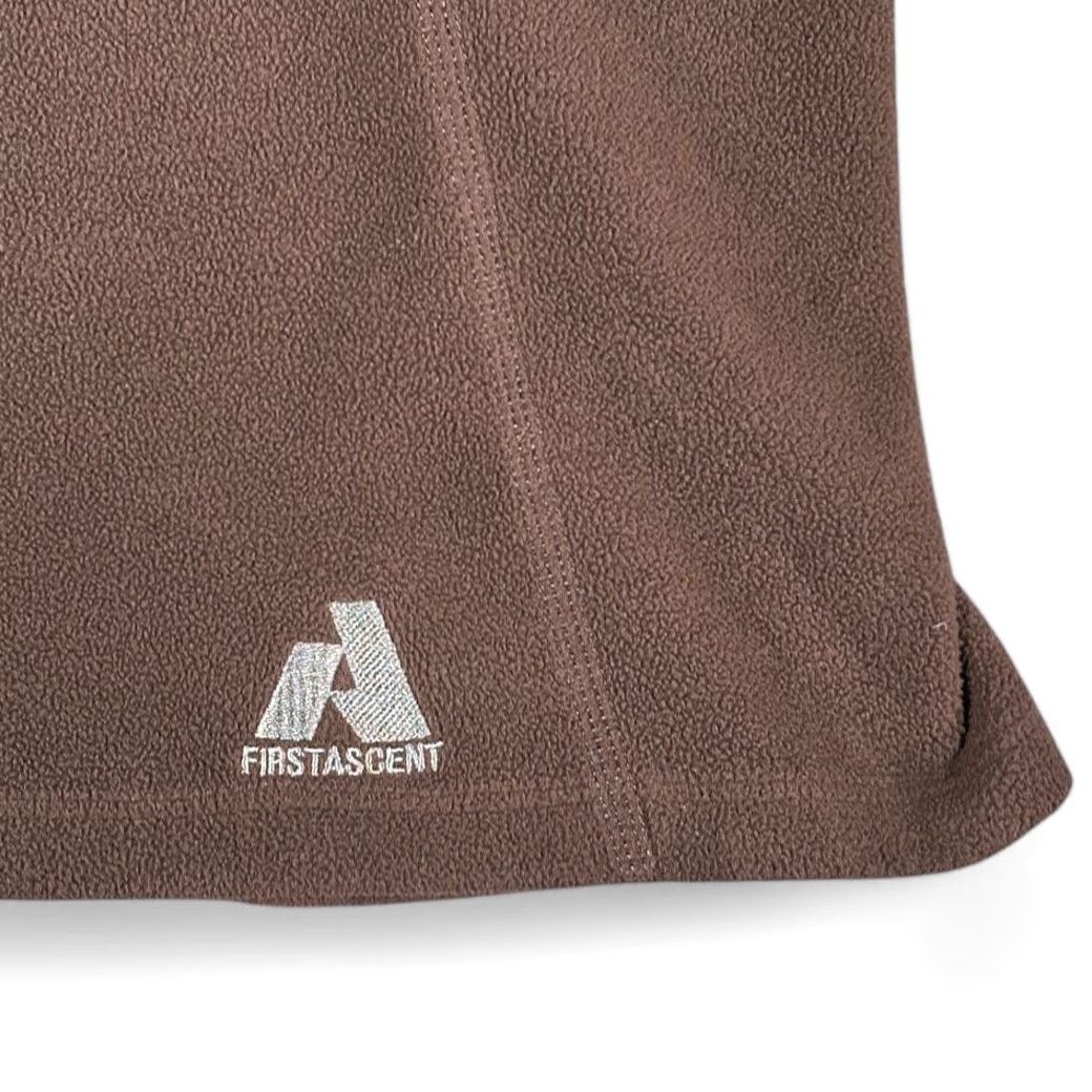Eddie Bauer VINTAGE Eddie Bauer Sweater Womens MEDIUM Brown Fleece First Ascent 1/4 Quarter Zip Size M / US 6-8 / IT 42-44 - 6 Thumbnail