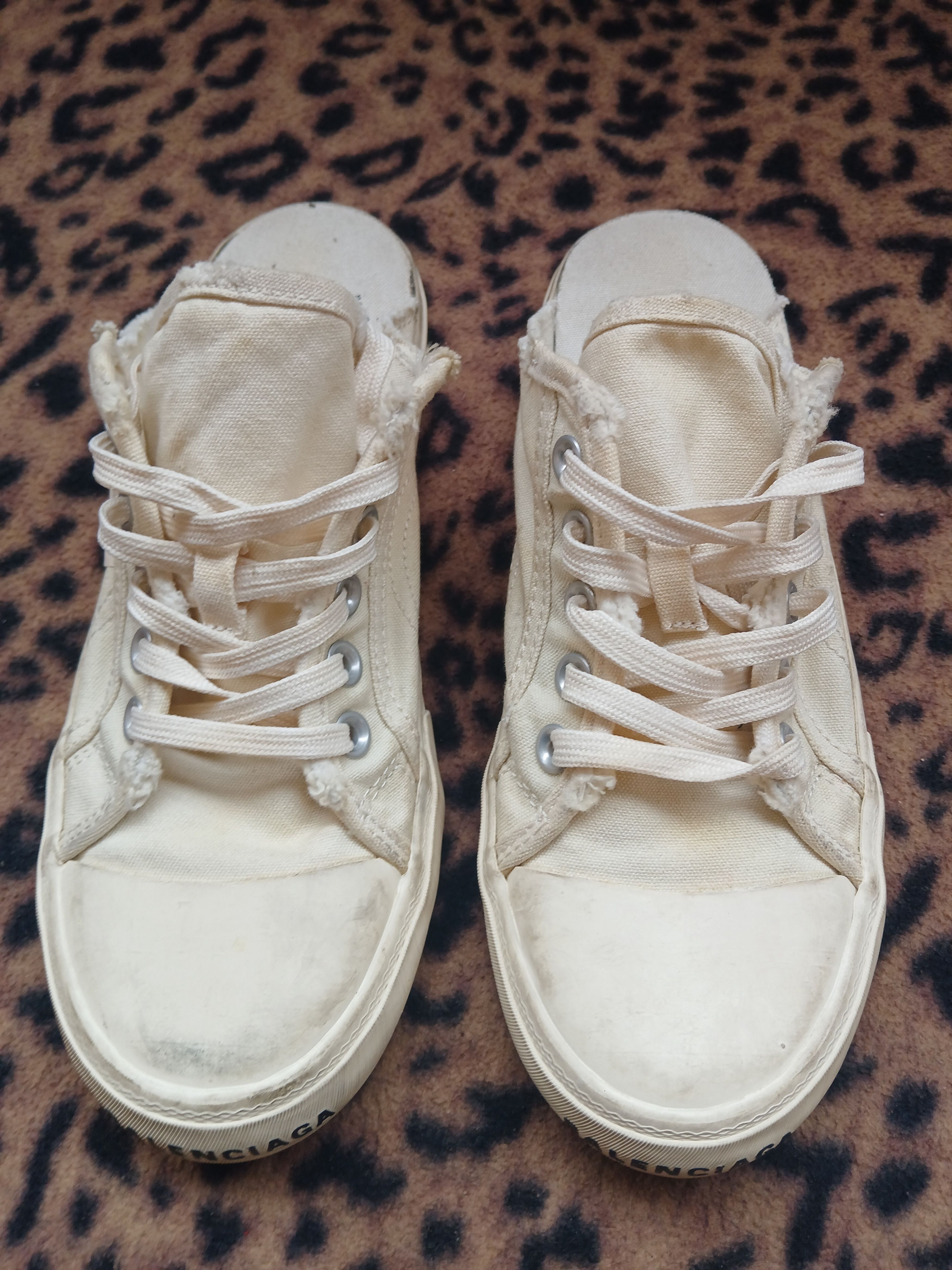 Balenciaga Balenciaga Paris mule sneaker Size US 6 / EU 39 - 1 Thumbnail