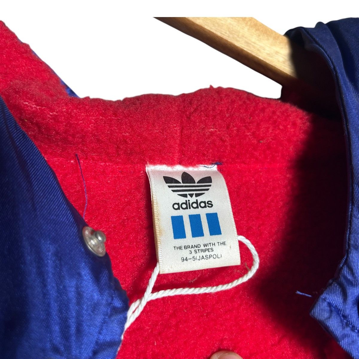Adidas Vintage 90s Adidas Big Logo Jacke/Coat Size US XL / EU 56 / 4 - 5 Thumbnail