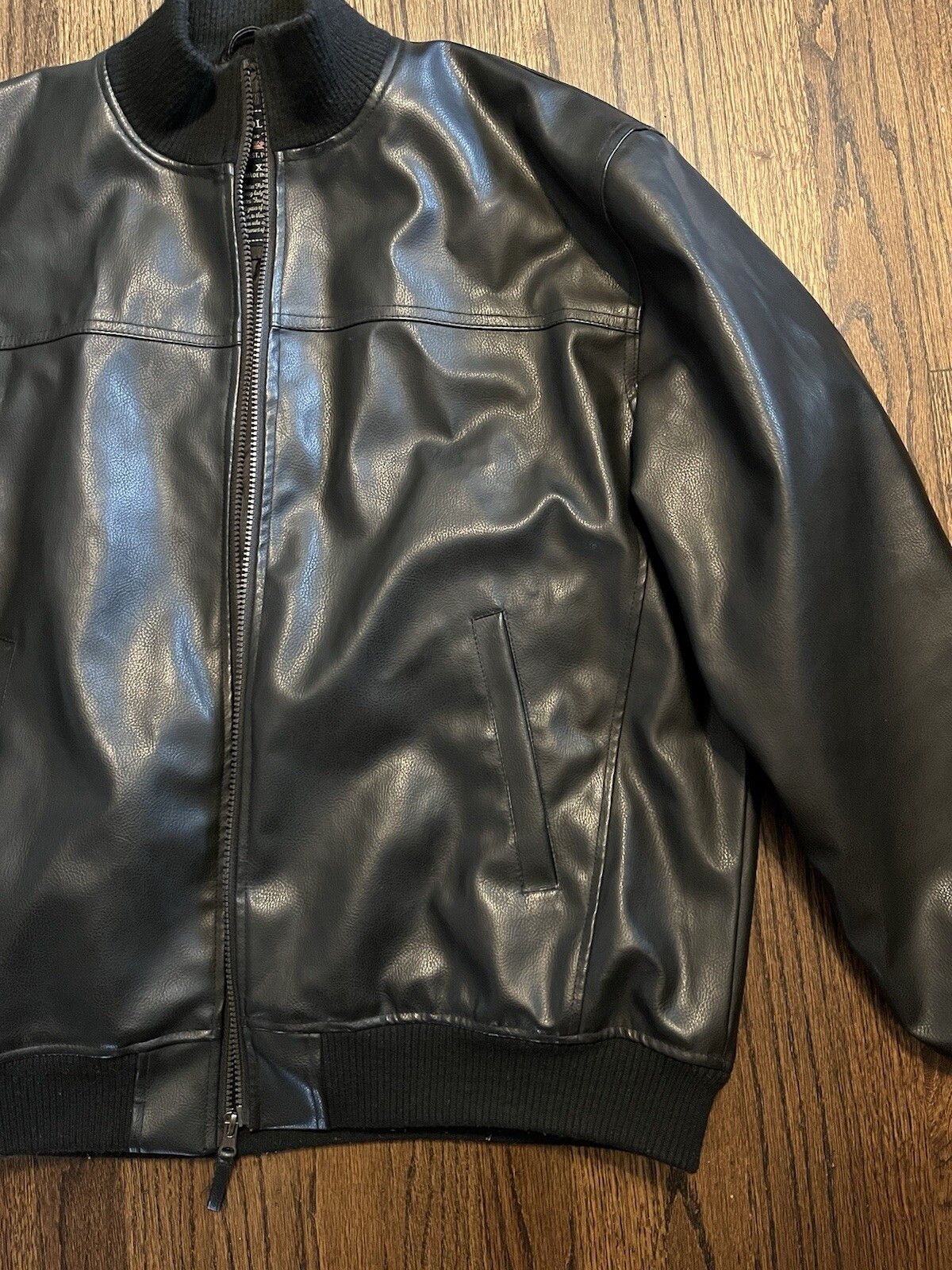 U.S. Polo Assn. Vintage US Polo Assn Black Leather Bomber Jacket Size XL Size US XL / EU 56 / 4 - 6 Thumbnail