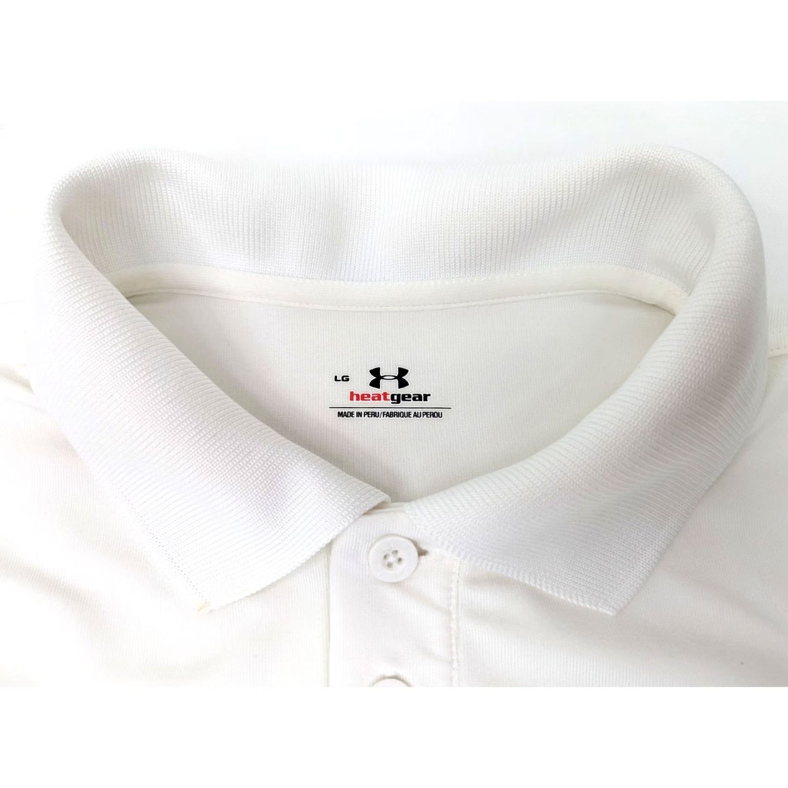 Under Armour Under Armour HeatGear Long Sleeve Shirt Mens L White wicking GMC patch Embroider Patch Buick GMC logo Size US L / EU 52-54 / 3 - 3 Thumbnail