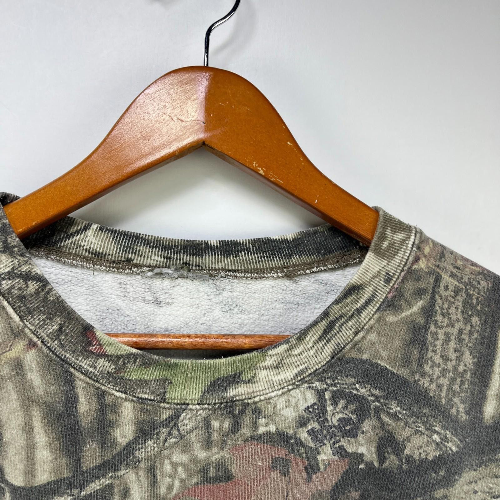 Jerzees Vintage Real Tree Camo Sweatshirt 2XL Size US XXL / EU 58 / 5 - 3 Thumbnail