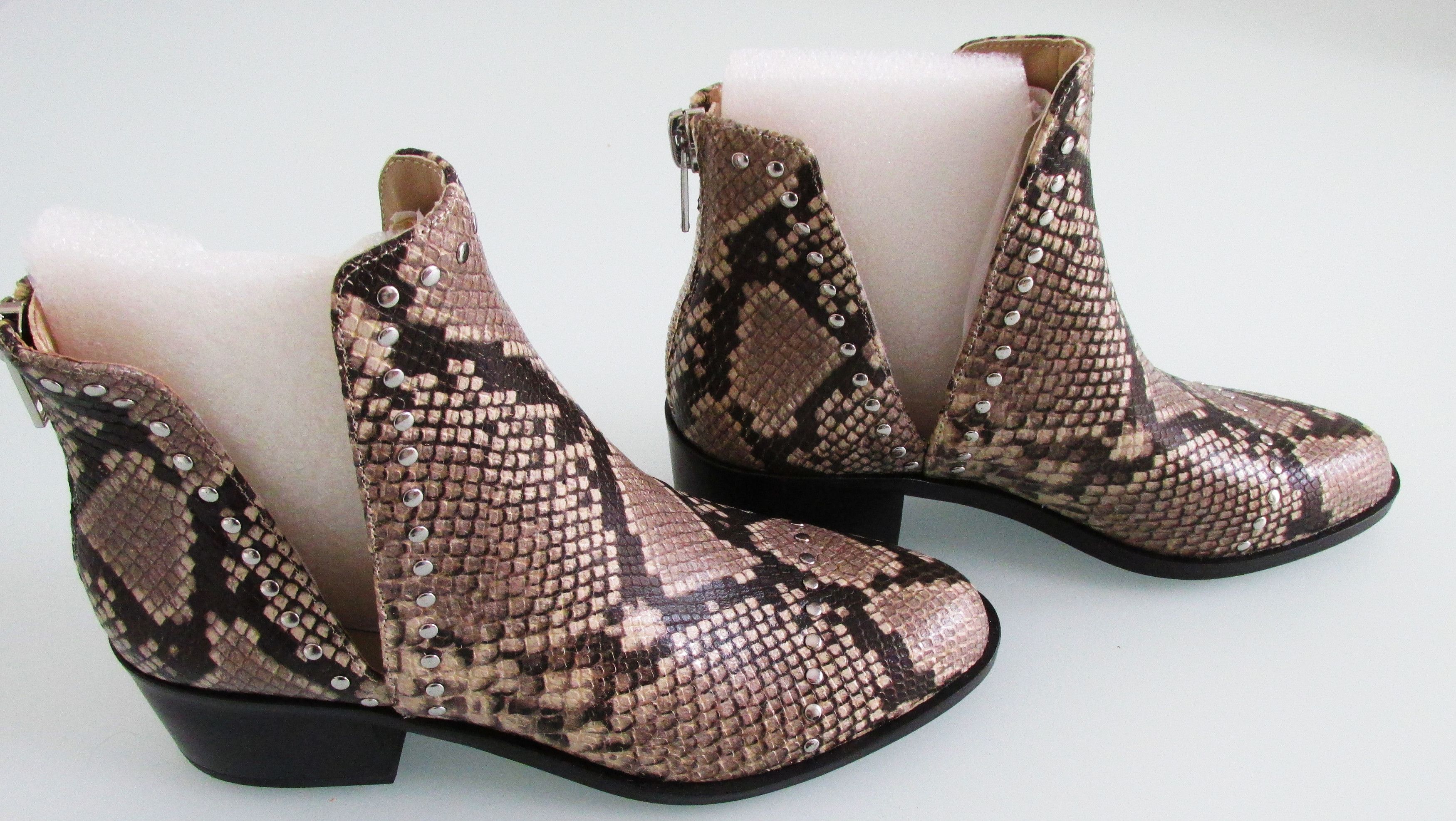 Steve Madden Steve Madden (New) Conspire Snakeskin Booties Size 8 M Size US 8 / IT 38 - 3 Thumbnail
