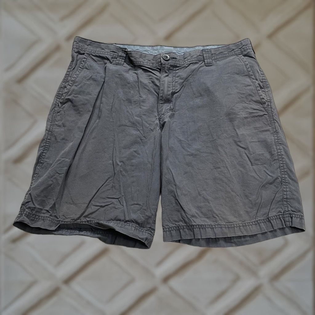 Vintage Columbia Chino Shorts Mens 38 Grey Flat Front Casual Outdoor Cotton Size US 38 / EU 54 - 1 Thumbnail
