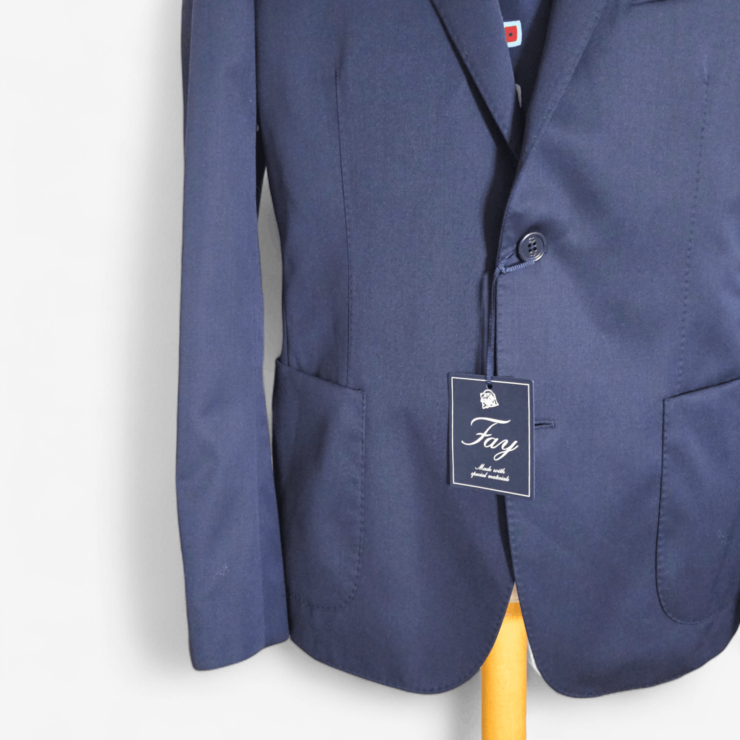 Fay NWT Fay Wool Blazer Unlined Size 52 Navy Size 42R - 5 Thumbnail