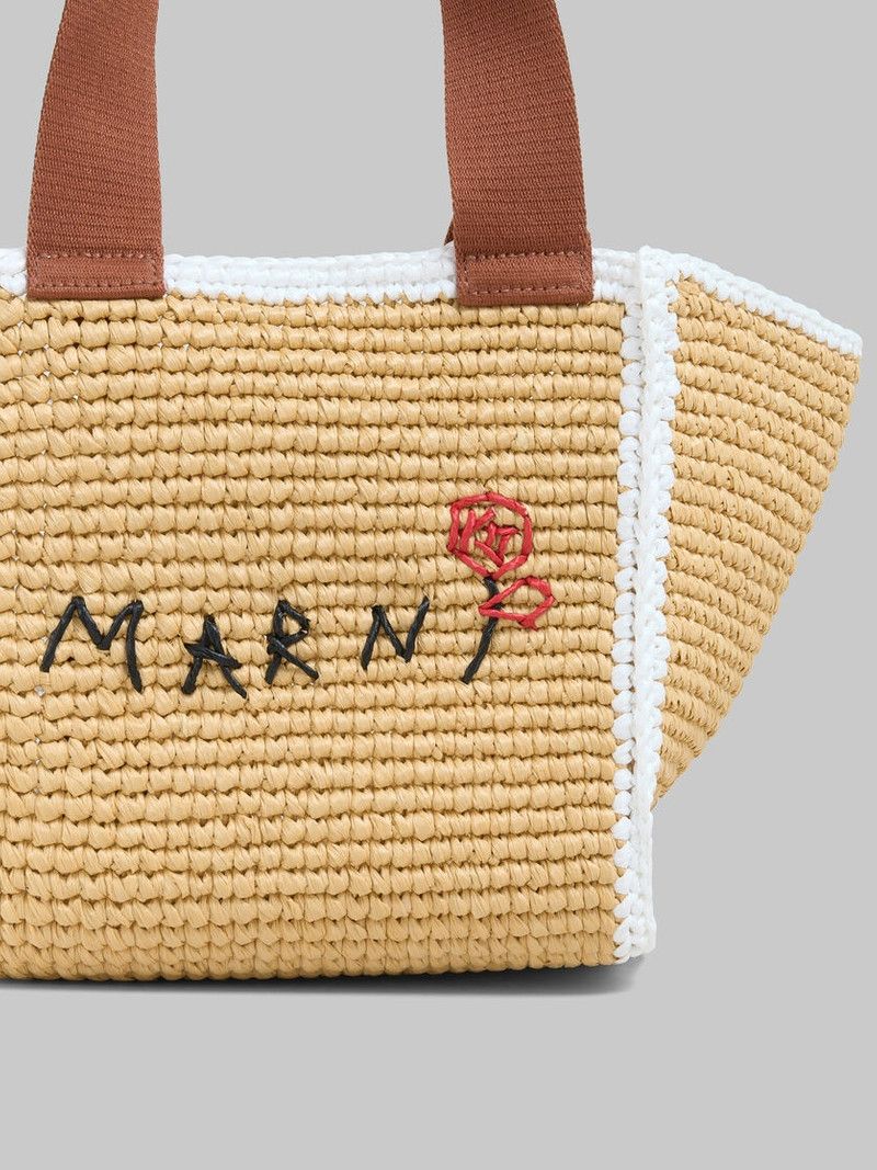 Marni o1w1db11125 Size :OS/Sillo Shoulder Bag in Beige Size ONE SIZE - 5 Thumbnail