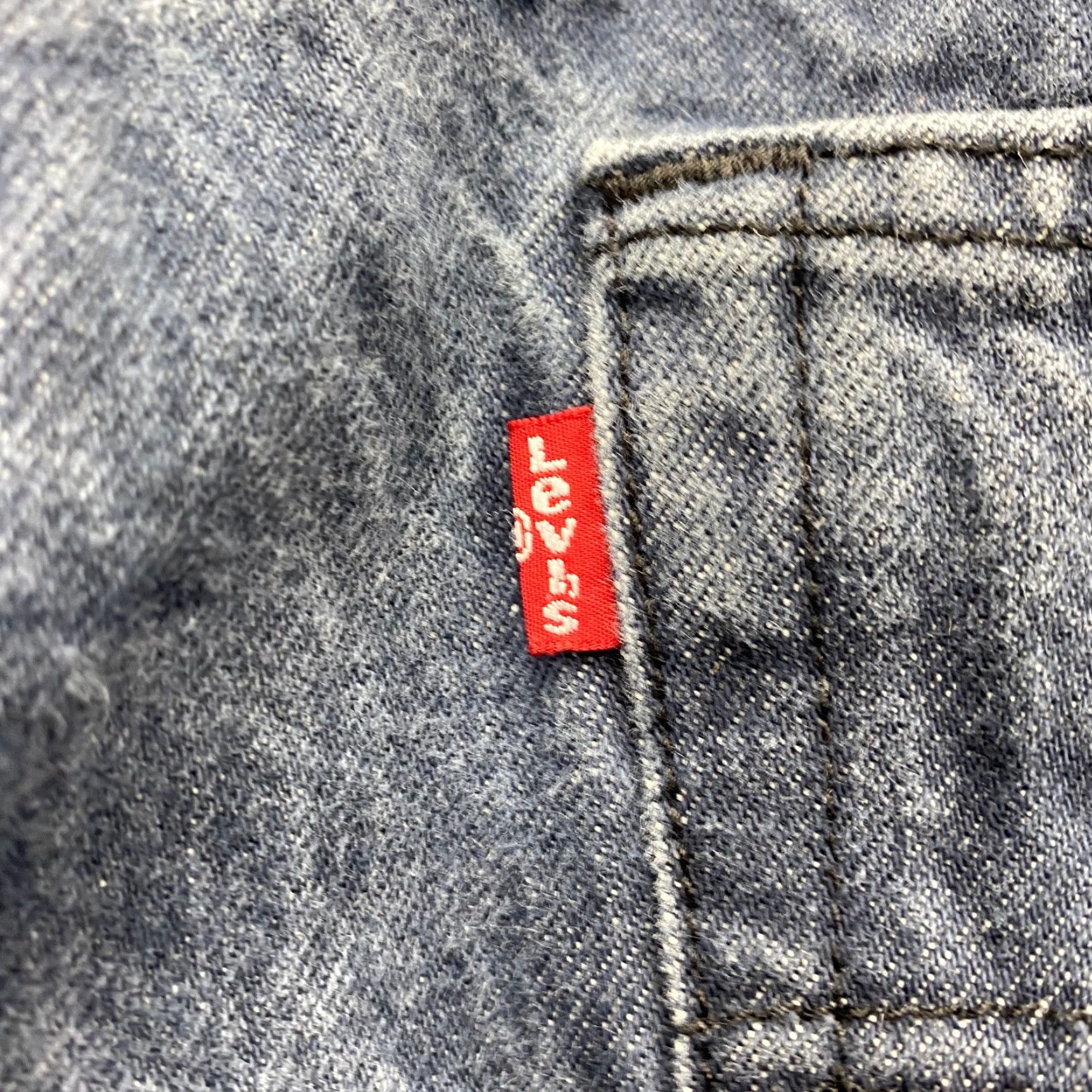 Levi's VINTAGE Levi's Jeans Mens 36X33 Dark Blue Denim 501 Button Fly Straight 90s Y2K Jeans Mens Regular Blue 501 Jeans Levi's 500 Series USA 80s 90s Size US 36 / EU 52 - 7 Thumbnail