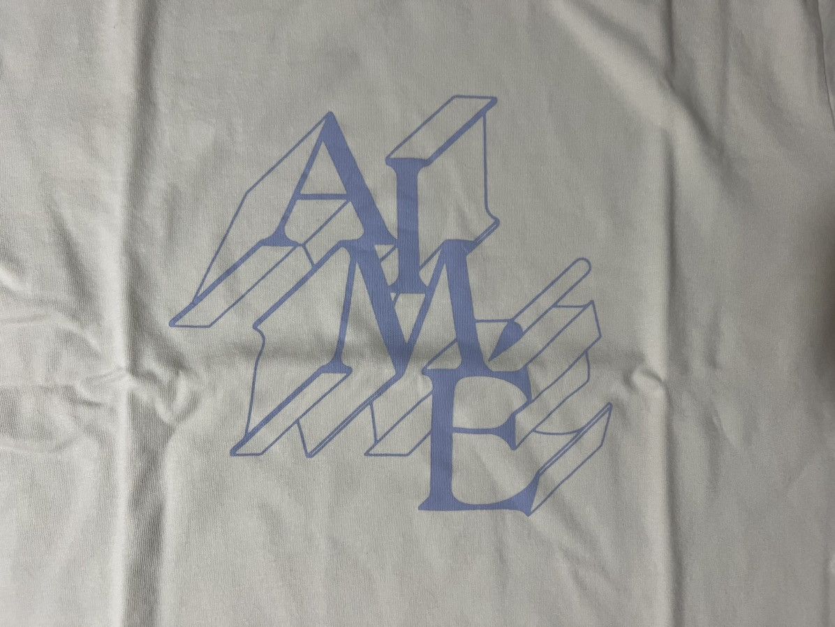 Aime Leon Dore Aime Leon Dore ALD Dimensions Logo Tee in Silver Green XXL Size US XXL / EU 58 / 5 - 2 Thumbnail
