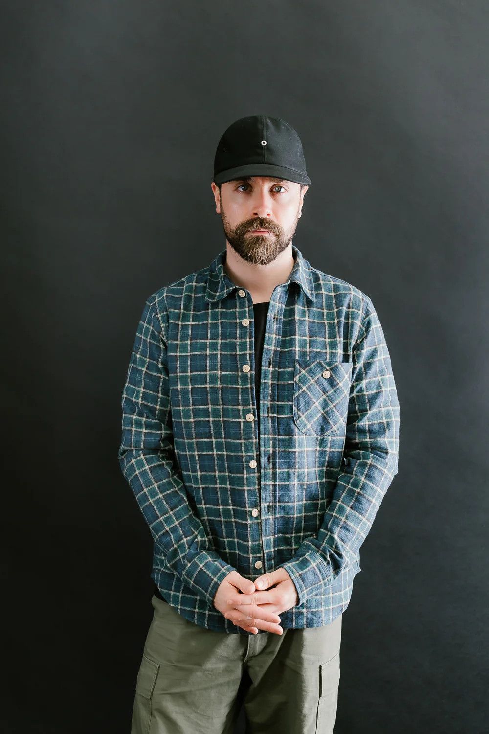 Rogue Territory 💚 Rogue Territory Jumper Shirt in Vintage Slub Plaid NEW Size US M / EU 48-50 / 2 - 3 Thumbnail