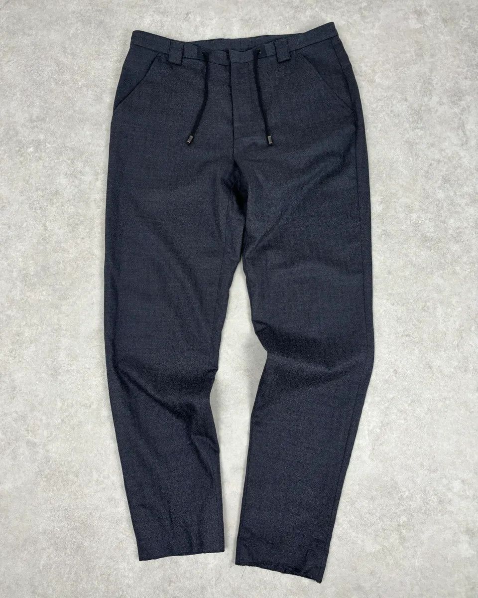 Maison Margiela Maison Margiela Black Wool Minimalist Pants Size US 32 / EU 48 - 1 Thumbnail