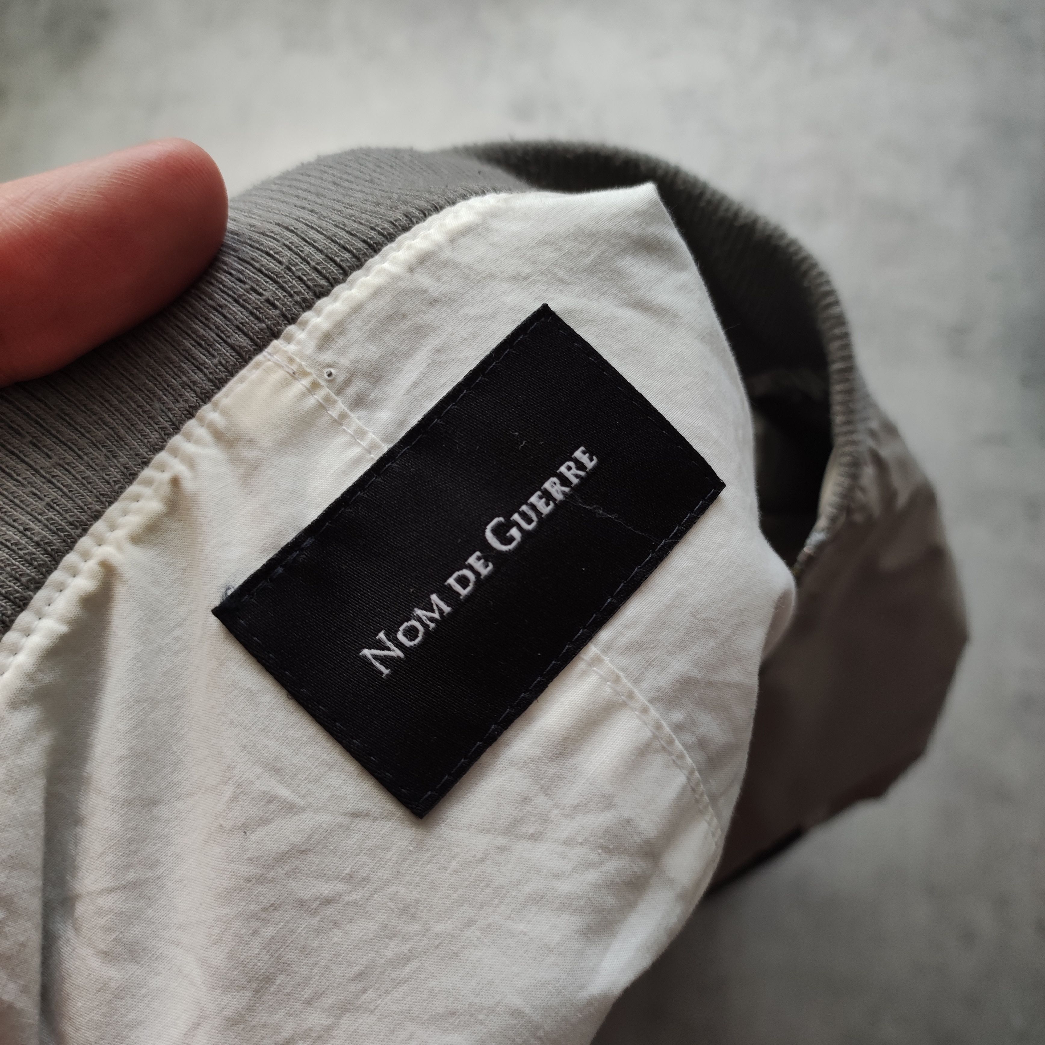 Japanese Brand × Nom De Guerre Nom De Guerre Archival Light Silver Bomber Harington Jacket Size US M / EU 48-50 / 2 - 9 Thumbnail