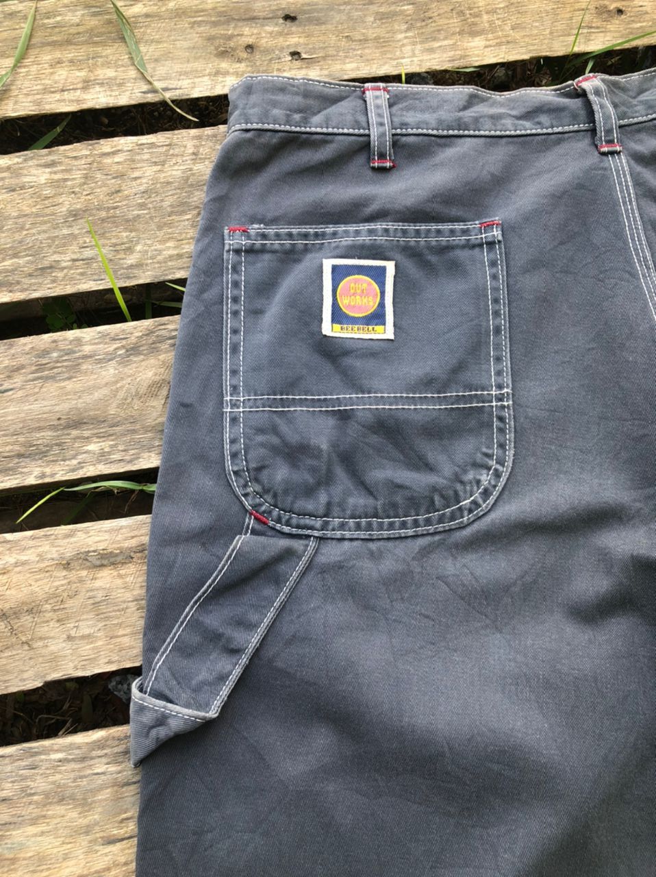 Japanese Brand × Vintage Vintage Bee Bell Carpenter Pants Size US 32 / EU 48 - 6 Thumbnail