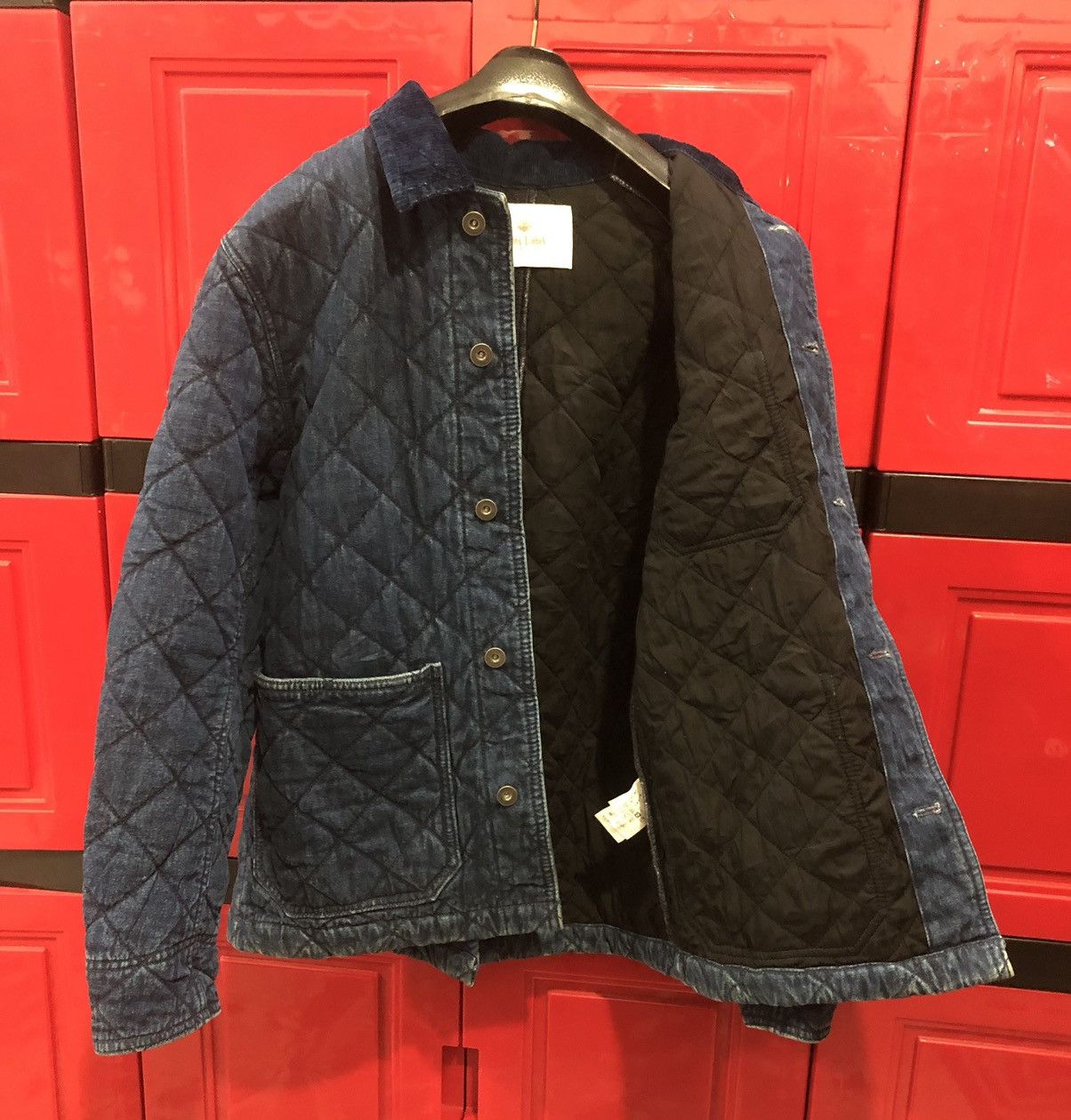 Indigo × Japanese Brand Pure Blue Japan Indigo Sashiko Quilted Jacket Size US M / EU 48-50 / 2 - 6 Thumbnail