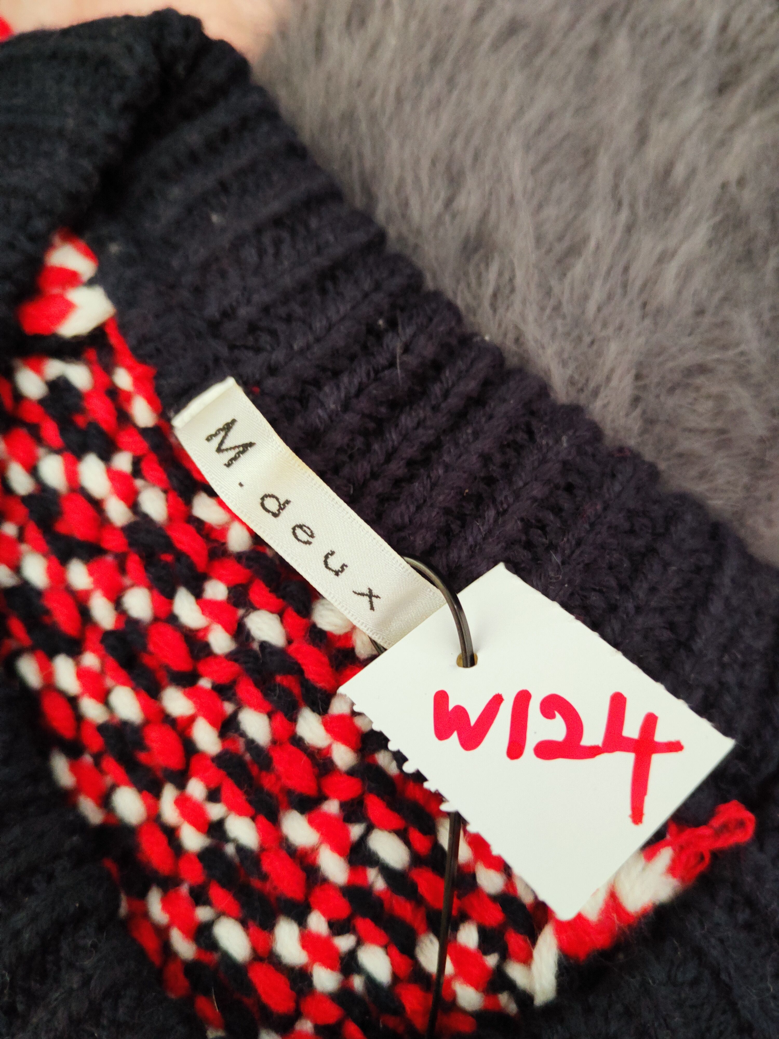 Japanese Brand M.deux Red Knitwear Sweatshirts #W124 Size XS / US 0-2 / IT 36-38 - 12 Thumbnail