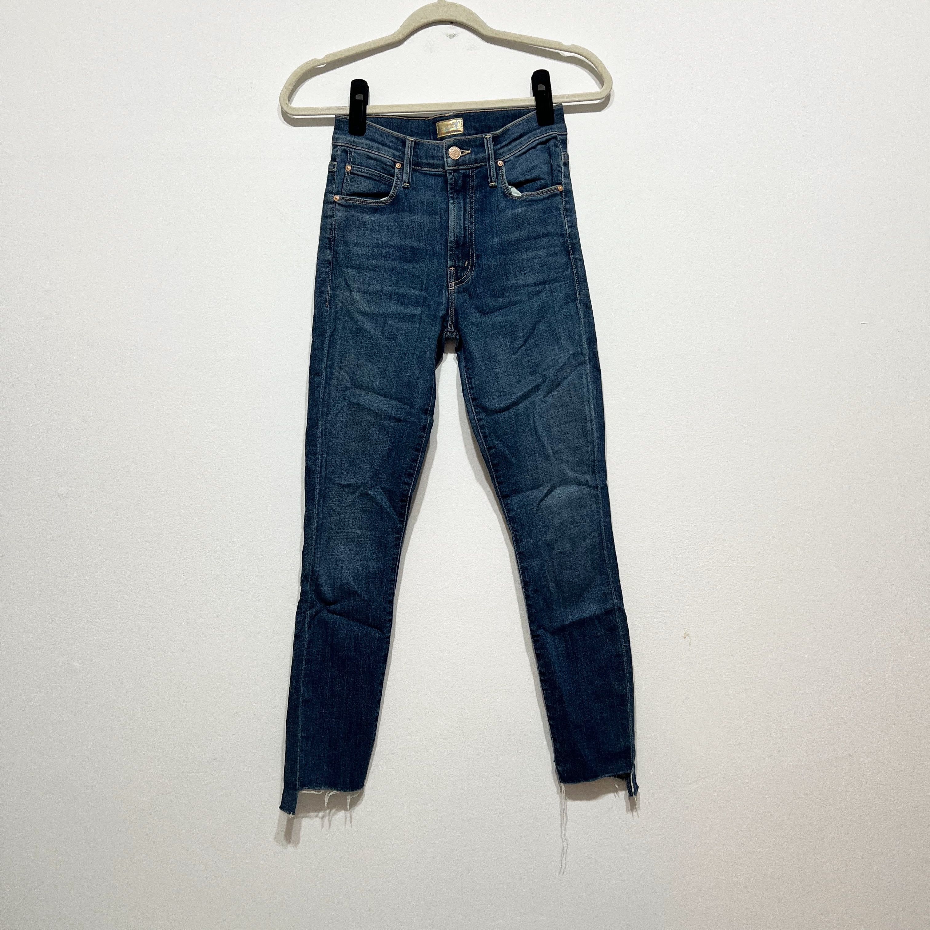 MOTHER Mother Denim The Stunner Zip Two Step Fray Size 25" / US 0 / IT 36 - 1 Thumbnail