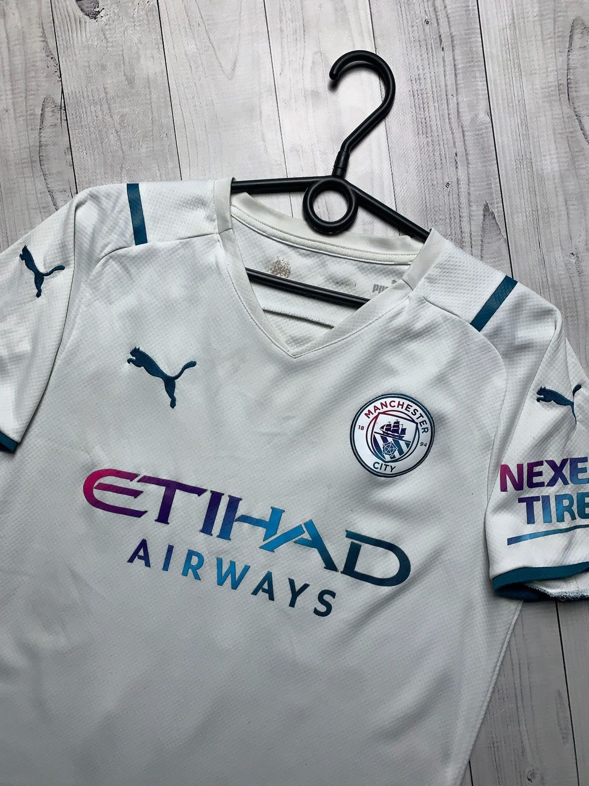Vintage Vintage Manchester City soccer jersey 10 Grealish S Size US S / EU 44-46 / 1 - 3 Thumbnail