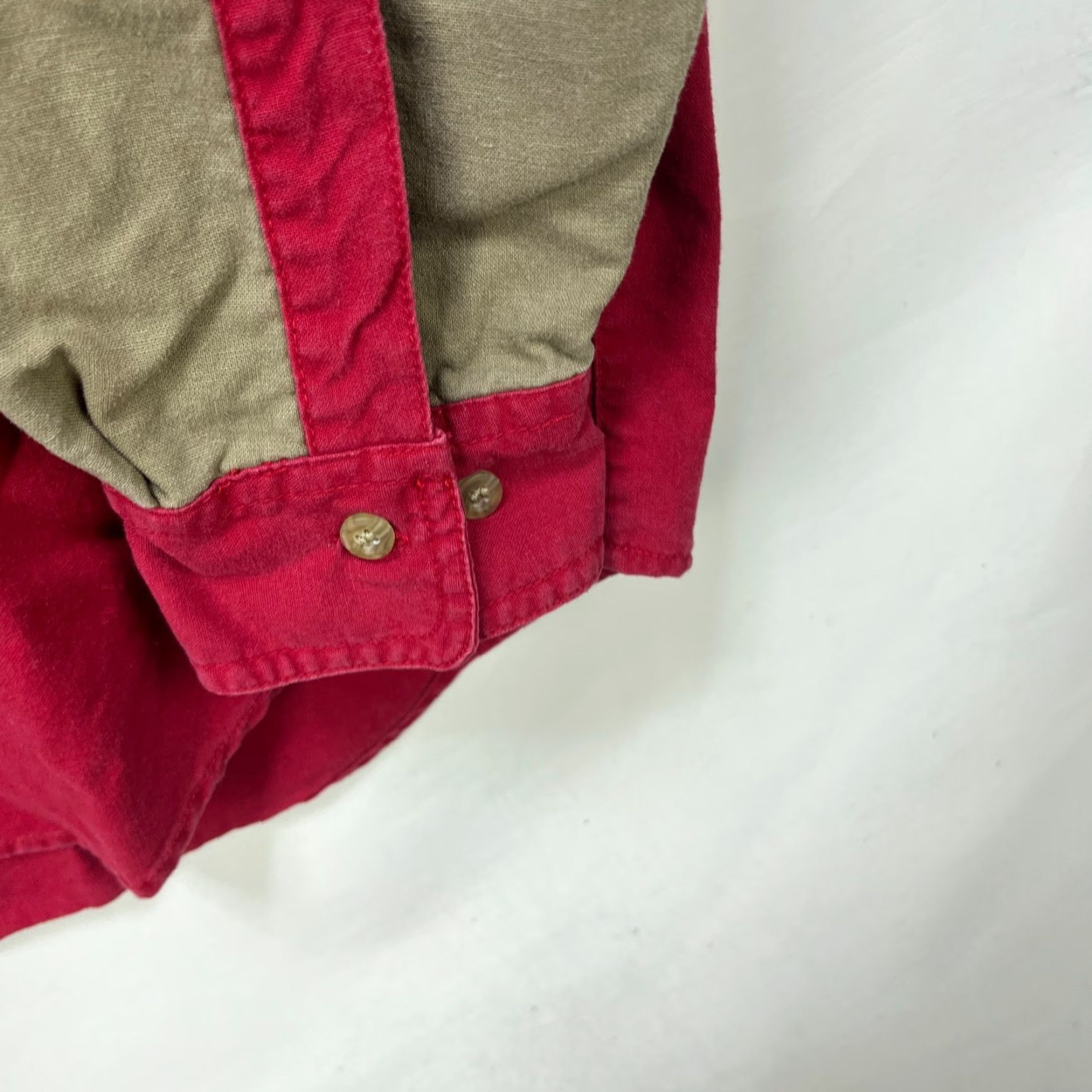 Vintage VINTAGE Columbia Outdoors Button Up Long Sleeve Shirt XL Red 90s Mens Button-Up Collared Pocket Shirt Size US XL / EU 56 / 4 - 6 Thumbnail