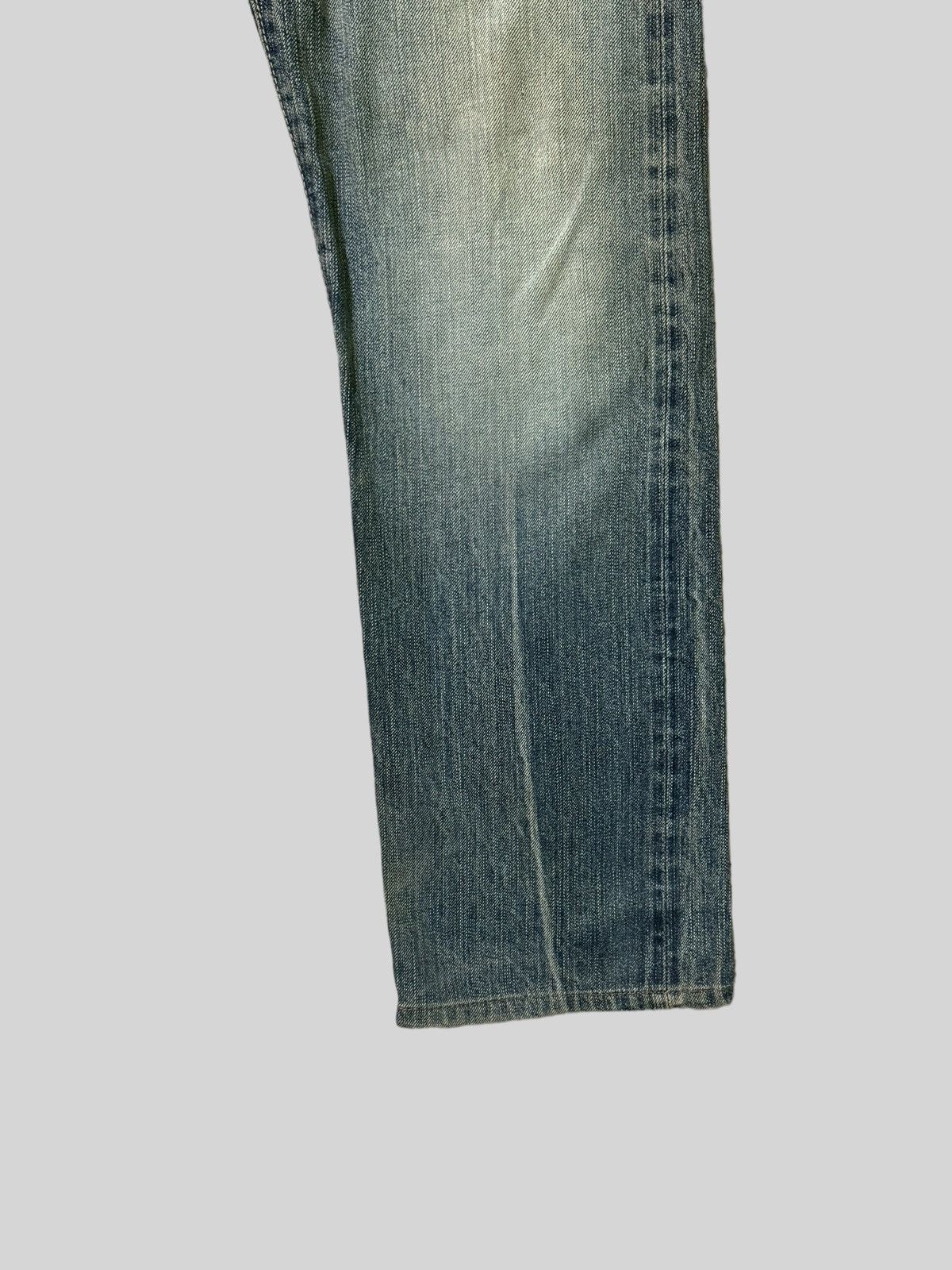 Edwin × Japanese Brand Vintage Japanese Edwin 505Bxx Selvedge Distressed Jeans Size US 33 - 6 Thumbnail