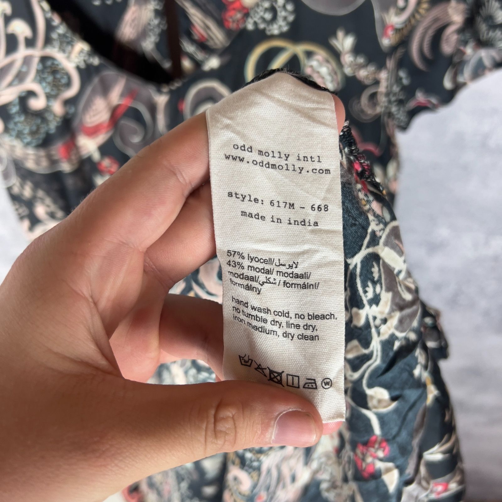 Odd Molly Odd Molly Women’s Dress Size 3 Multicolor Short Sleeve` Size XS / US 0-2 / IT 36-38 - 5 Thumbnail