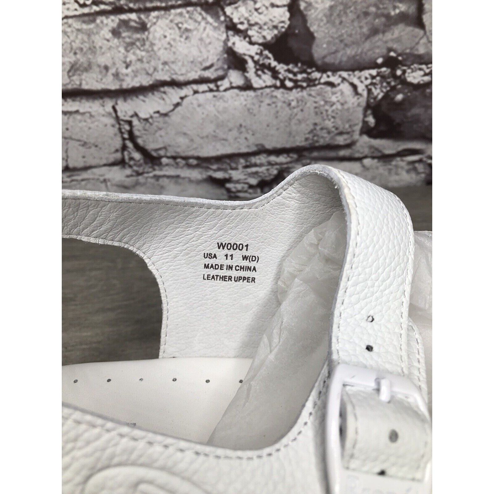 Other Propet Cell Cushion White Leather Triple Strap Wedge Sandals Size US 11 / IT 41 - 8 Thumbnail