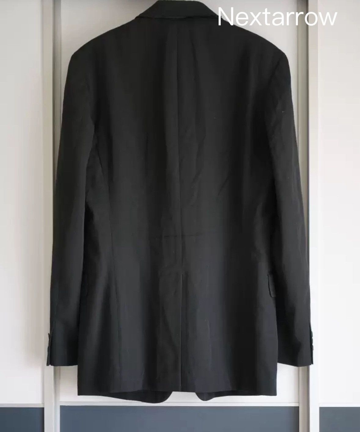 Yohji Yamamoto Yohji Yamamoto 11ss silk collar fringed double suit Size US XL / EU 56 / 4 - 2 Thumbnail