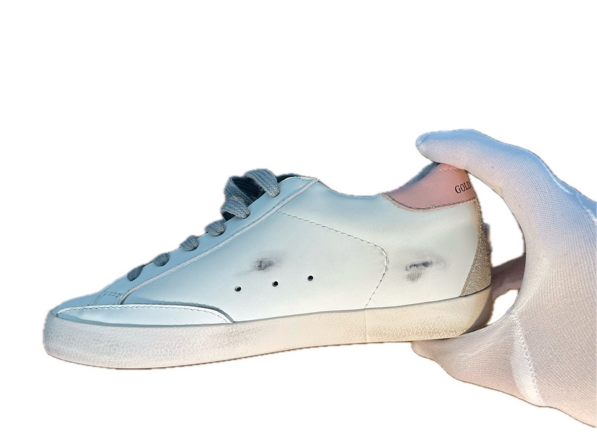 Golden Goose Weiß/Rosa Golden Goose Sneaker Size US 8 / IT 38 - 12 Thumbnail