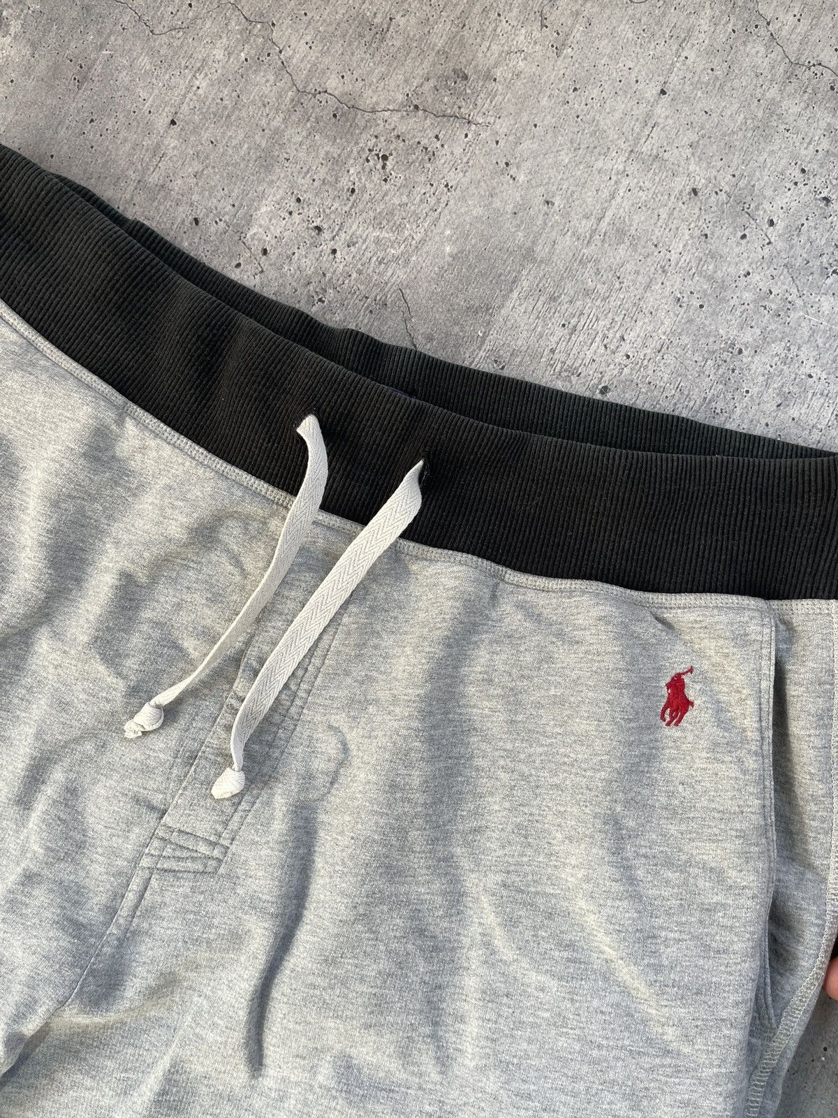 Polo Ralph Lauren × Vintage Vintage Polo Ralph Lauren Baggy Cotton Sweatpants L Size US 36 / EU 52 - 3 Thumbnail