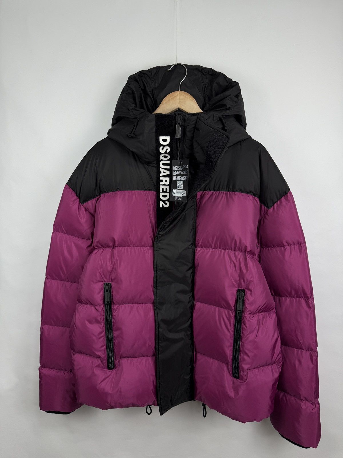 Dsquared2 🇺🇸❗️NEW Dsquared2 Hooded Down Puffer Jacket Rare Size US XL / EU 56 / 4 - 5 Thumbnail