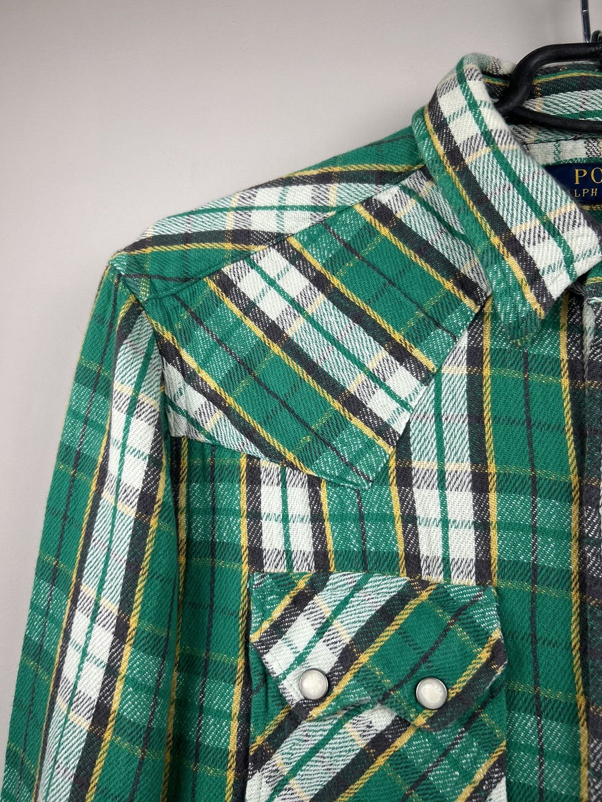 Polo Ralph Lauren Polo Ralph Lauren Shirt Plaid Indian Chief Head North-East Size US S / EU 44-46 / 1 - 4 Thumbnail