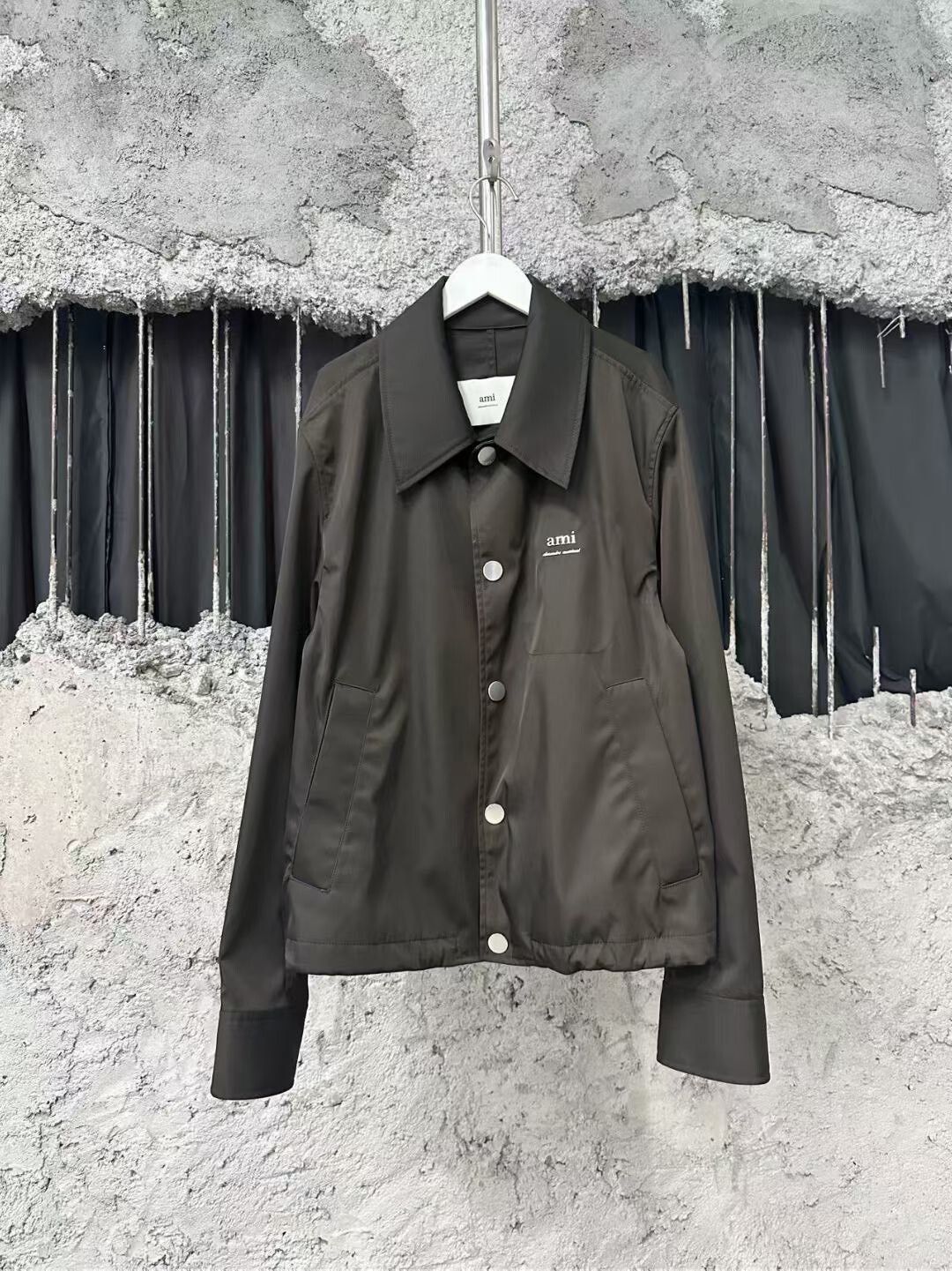 AMI ami coach jacket in black Size US L / EU 52-54 / 3 - 1 Thumbnail