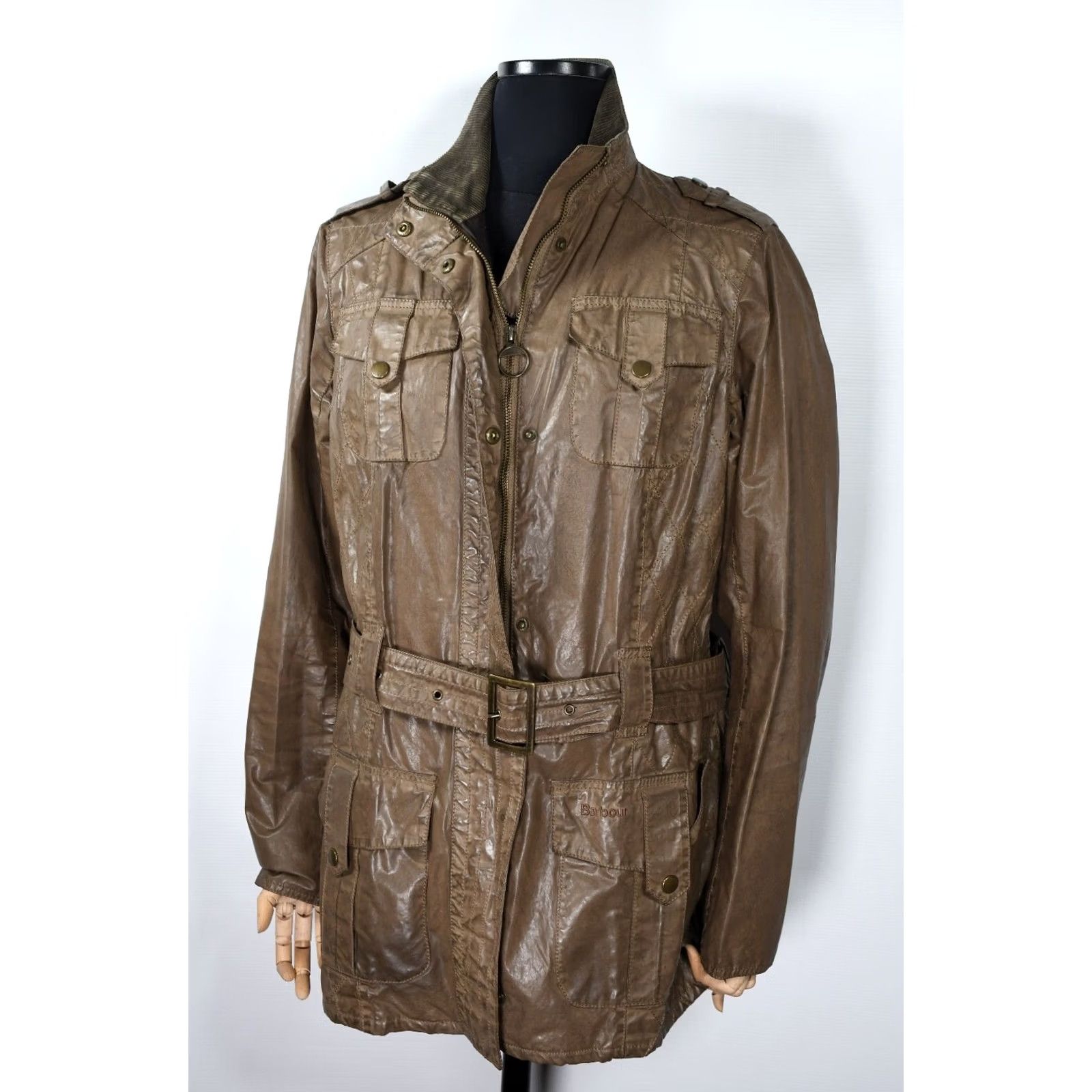 Barbour Barbour Defence Women’s Coat Jacket US 10 Barbour Defence Jacket Women’s Casual | Barbour Defence Coat | Brown #10 Mens? Size L / US 10 / IT 46 - 6 Thumbnail
