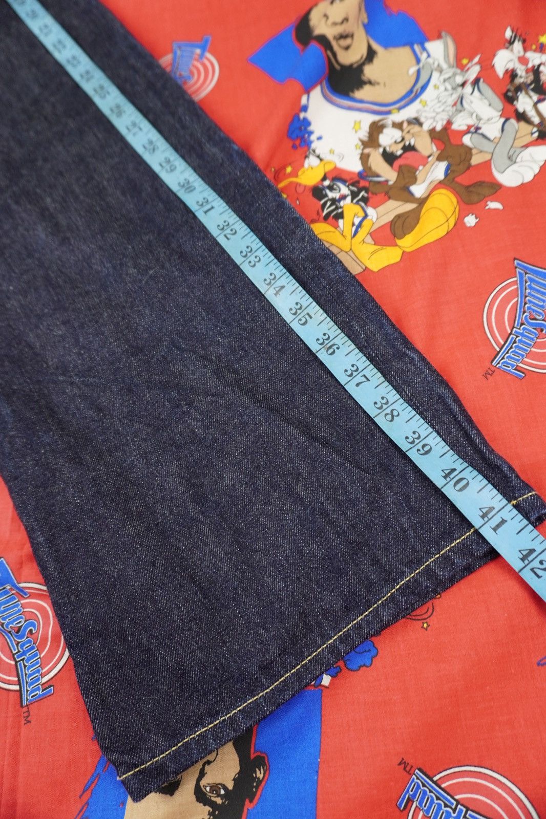 Japanese Brand × Sugar Cane × Toyo Enterprises Vintage SugarCane Lot 1947 Denim Jeans 14oz Redline Selvedge Size US 35 - 14 Thumbnail