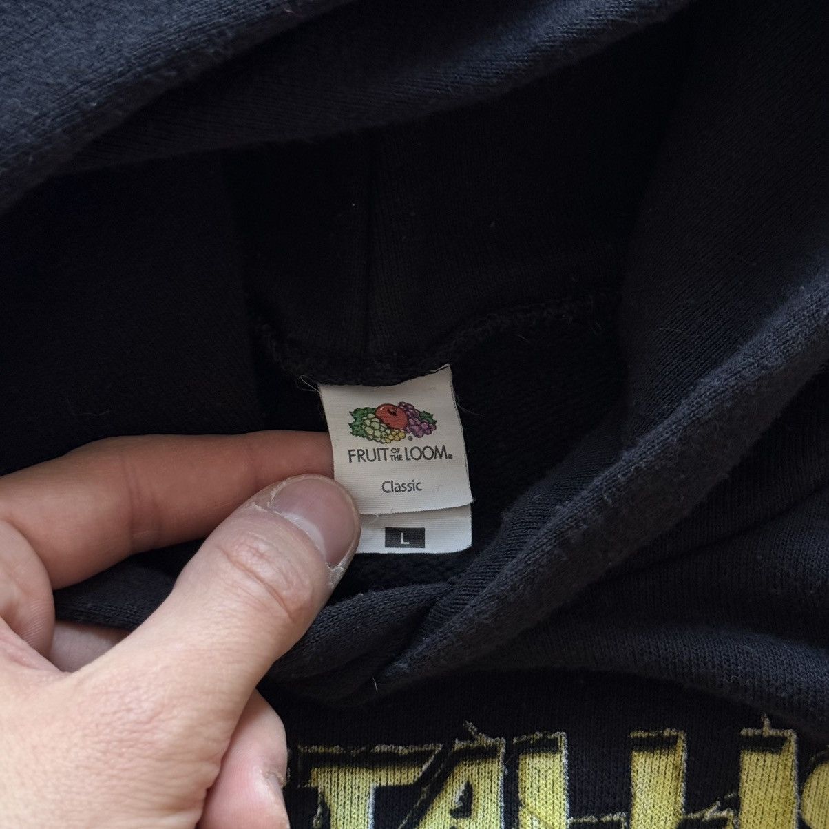 Vintage 00s Metallica And Justice For All Big Logo Hoodie Vintage Size US L / EU 52-54 / 3 - 6 Thumbnail